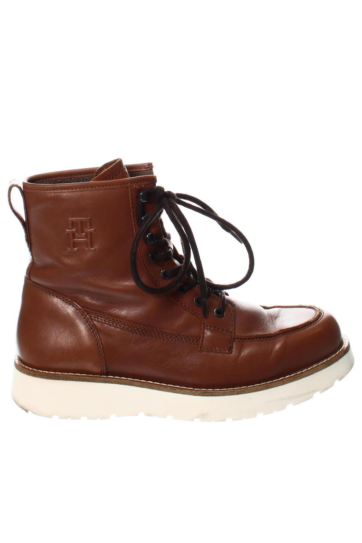 Ανδρικά παπούτσια Tommy Hilfiger, Μέγεθος 43, Χρώμα Καφέ, Τιμή 79,79 €