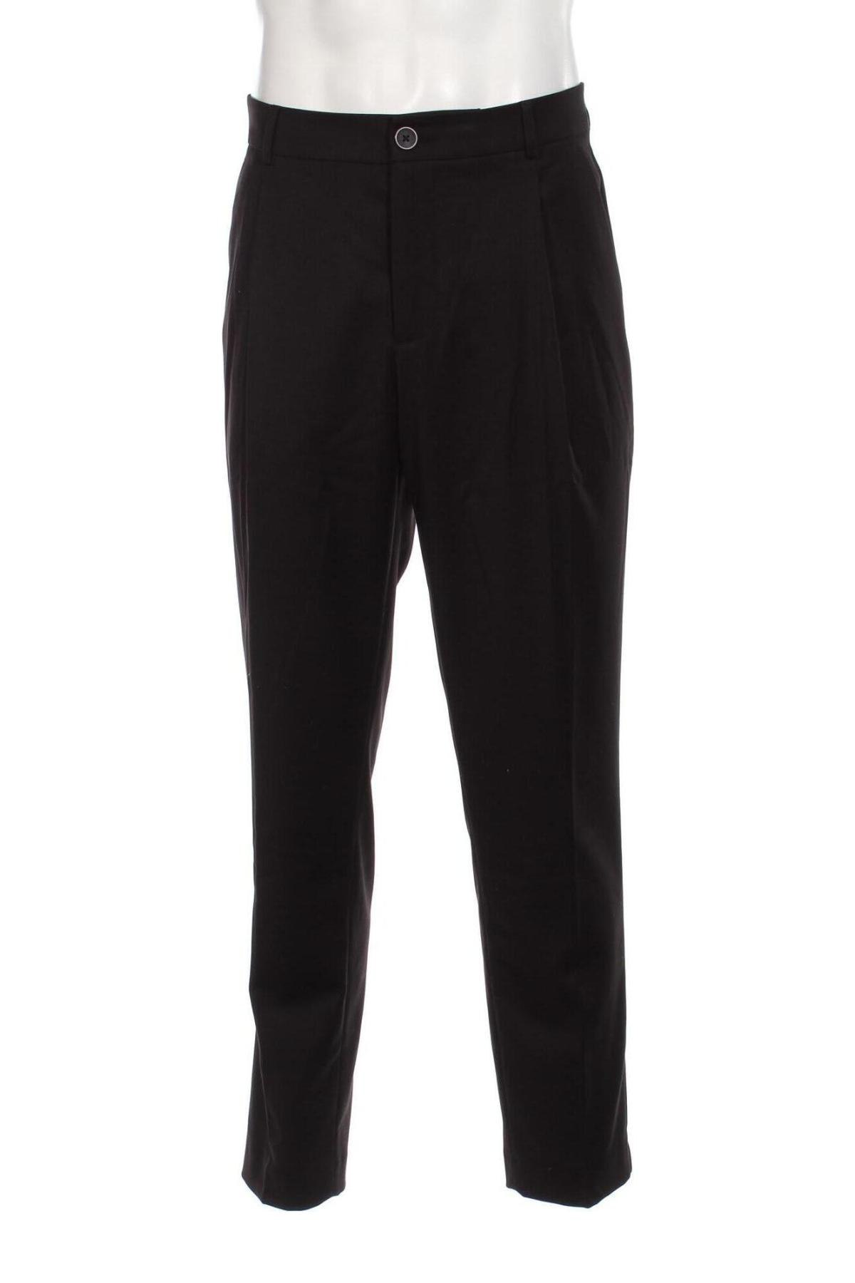 Мъжки панталон ABOUT YOU x Alvaro Soler, Размер L, Цвят Черен, Цена 13,05 лв.