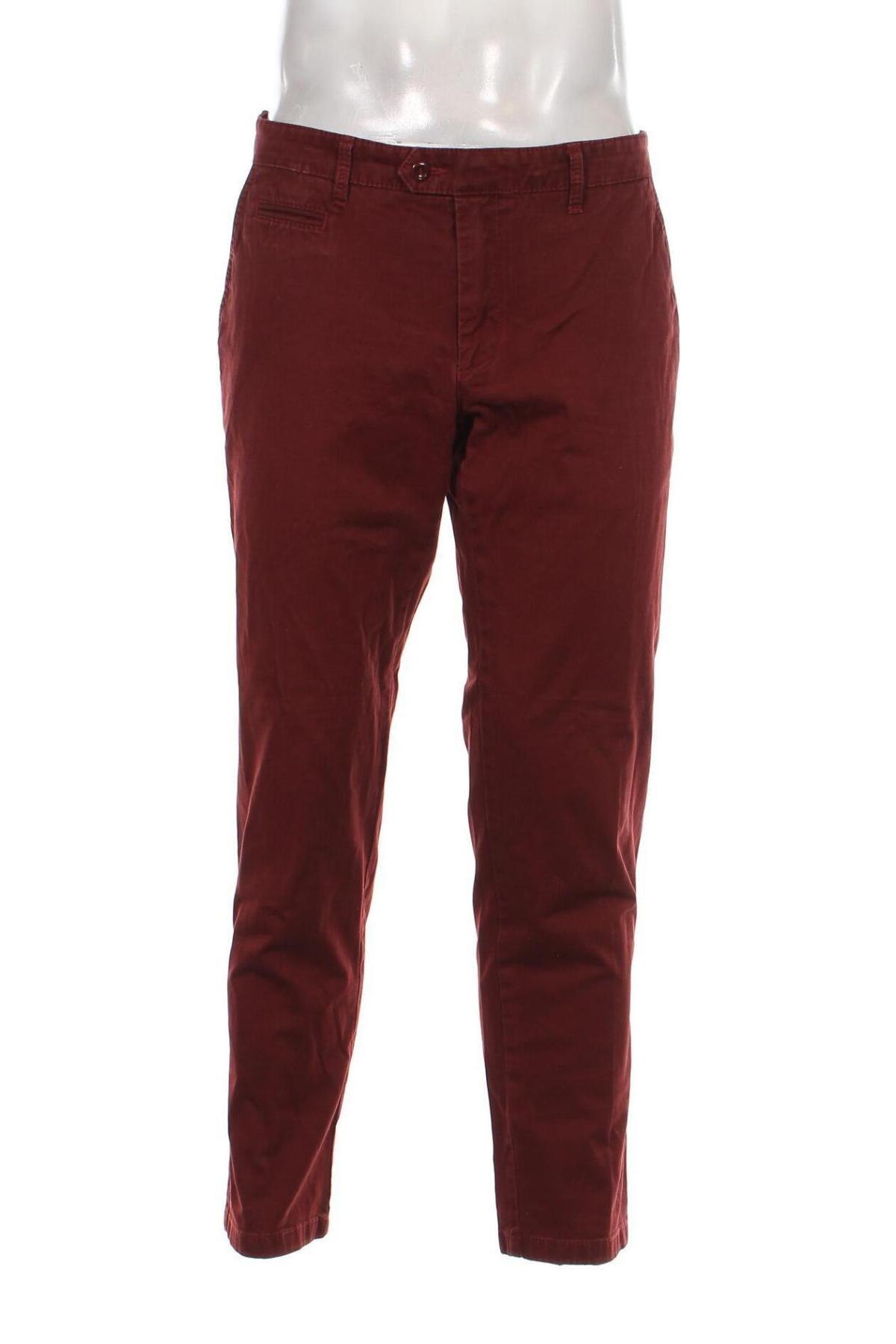 Pantaloni de bărbați Brax, Mărime L, Culoare Roșu, Preț 137,73 Lei