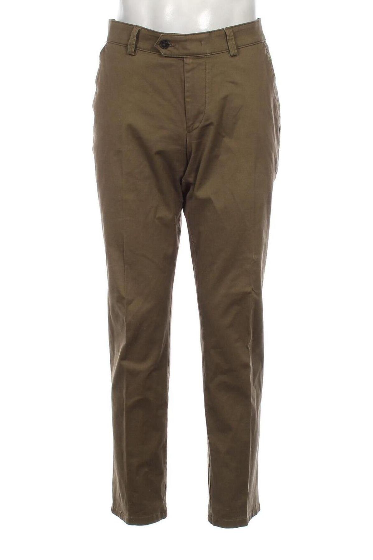 Pantaloni de bărbați Christian Berg, Mărime XL, Culoare Verde, Preț 56,48 Lei