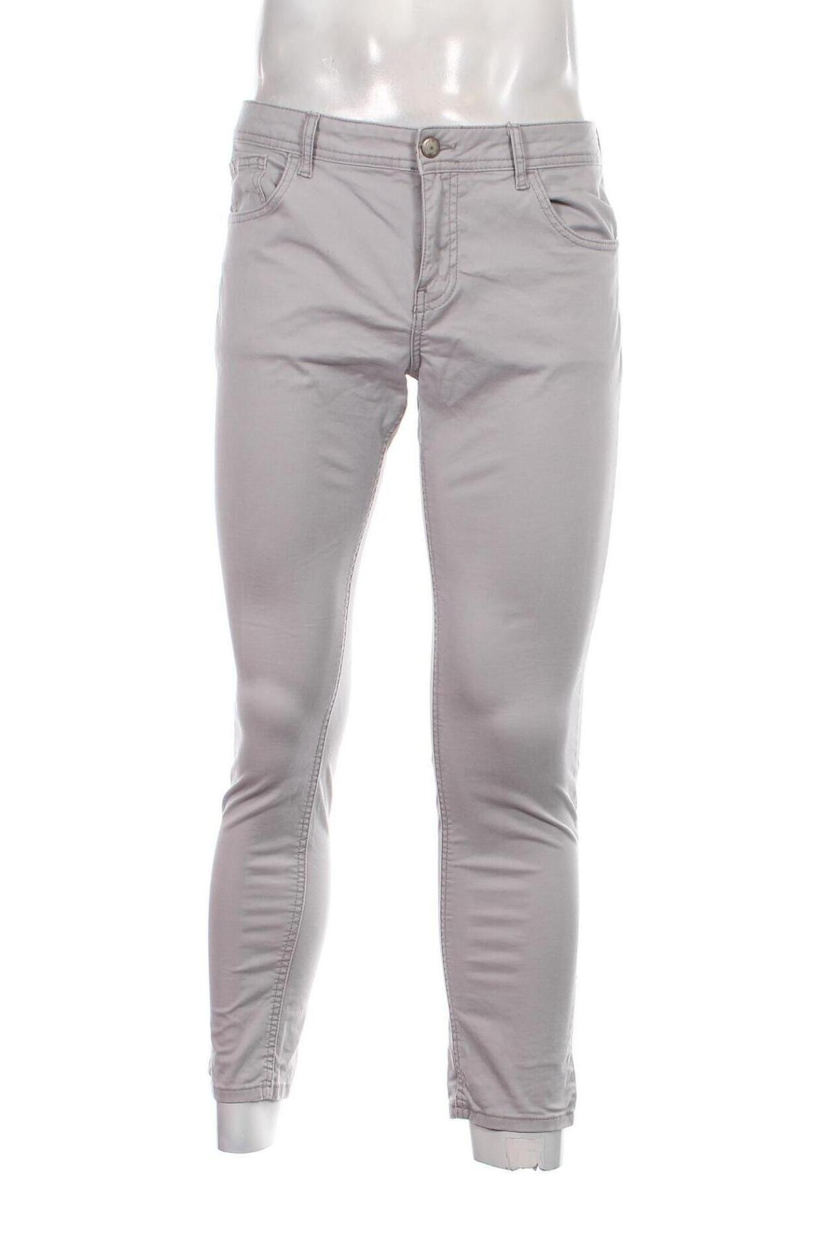 Ανδρικό παντελόνι Defacto, Μέγεθος M, Χρώμα Γκρί, Τιμή 6,97 €