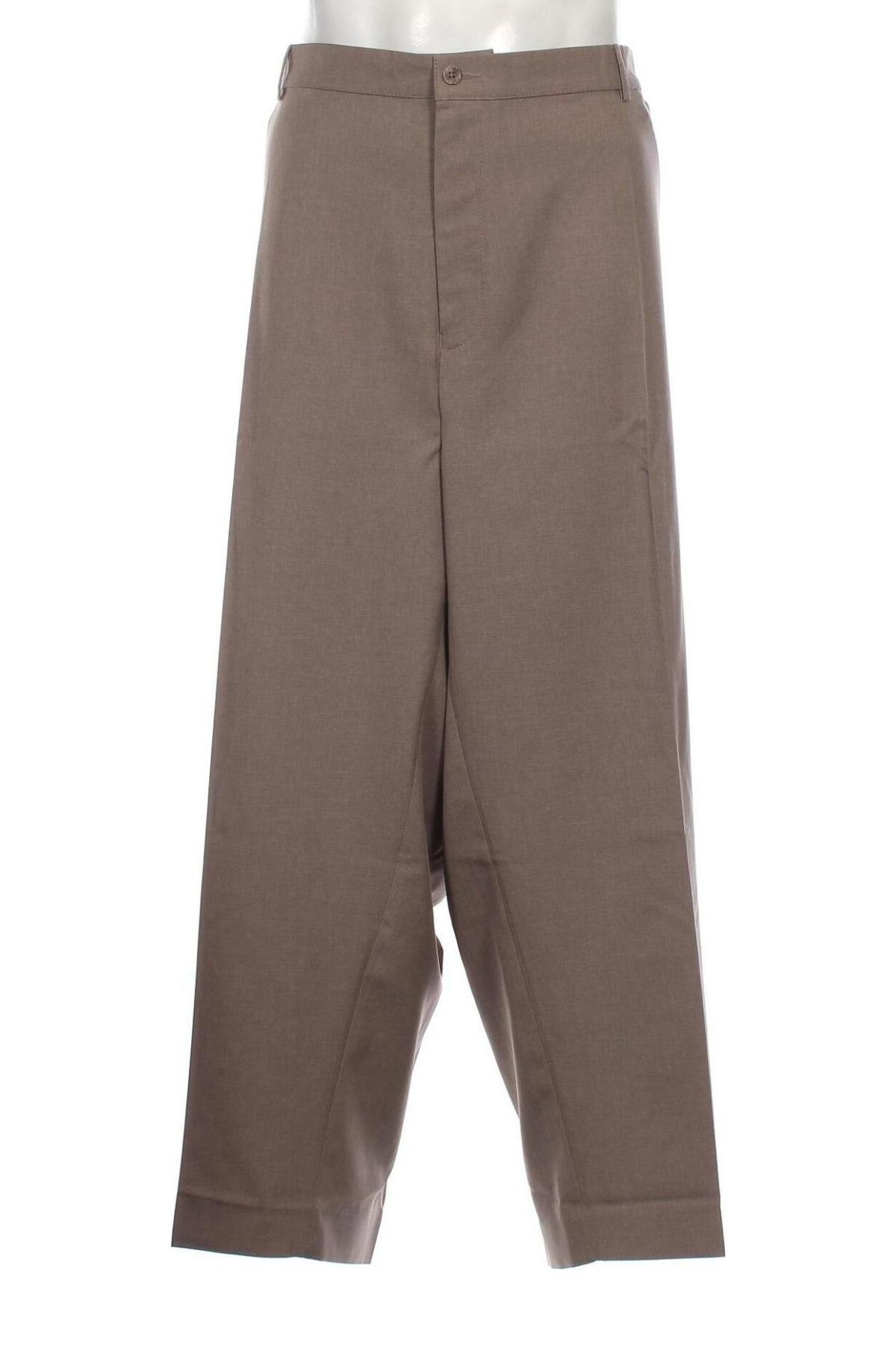 Ανδρικό παντελόνι Farah, Μέγεθος 5XL, Χρώμα Καφέ, Τιμή 19,98 €