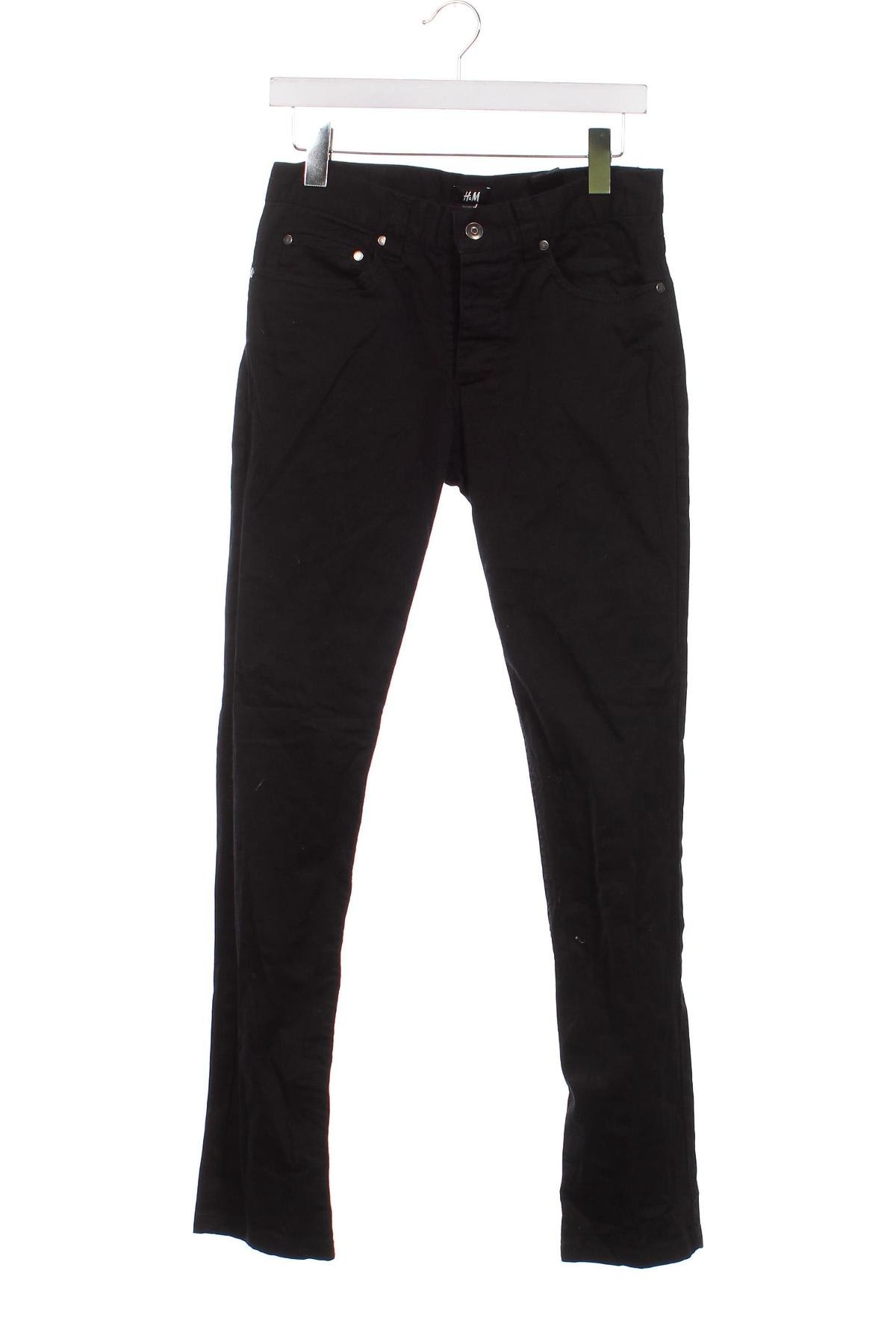 Pantaloni de bărbați H&M, Mărime S, Culoare Negru, Preț 95,39 Lei