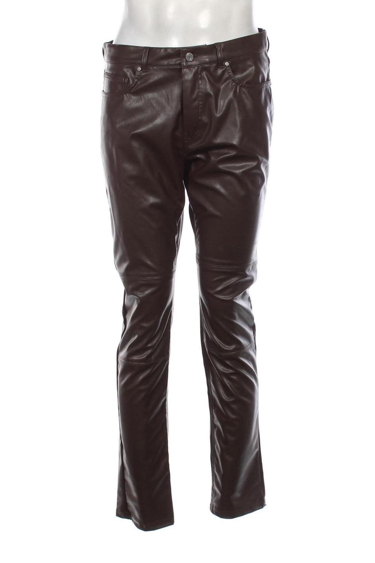 Pantaloni de bărbați H&M, Mărime L, Culoare Maro, Preț 95,39 Lei