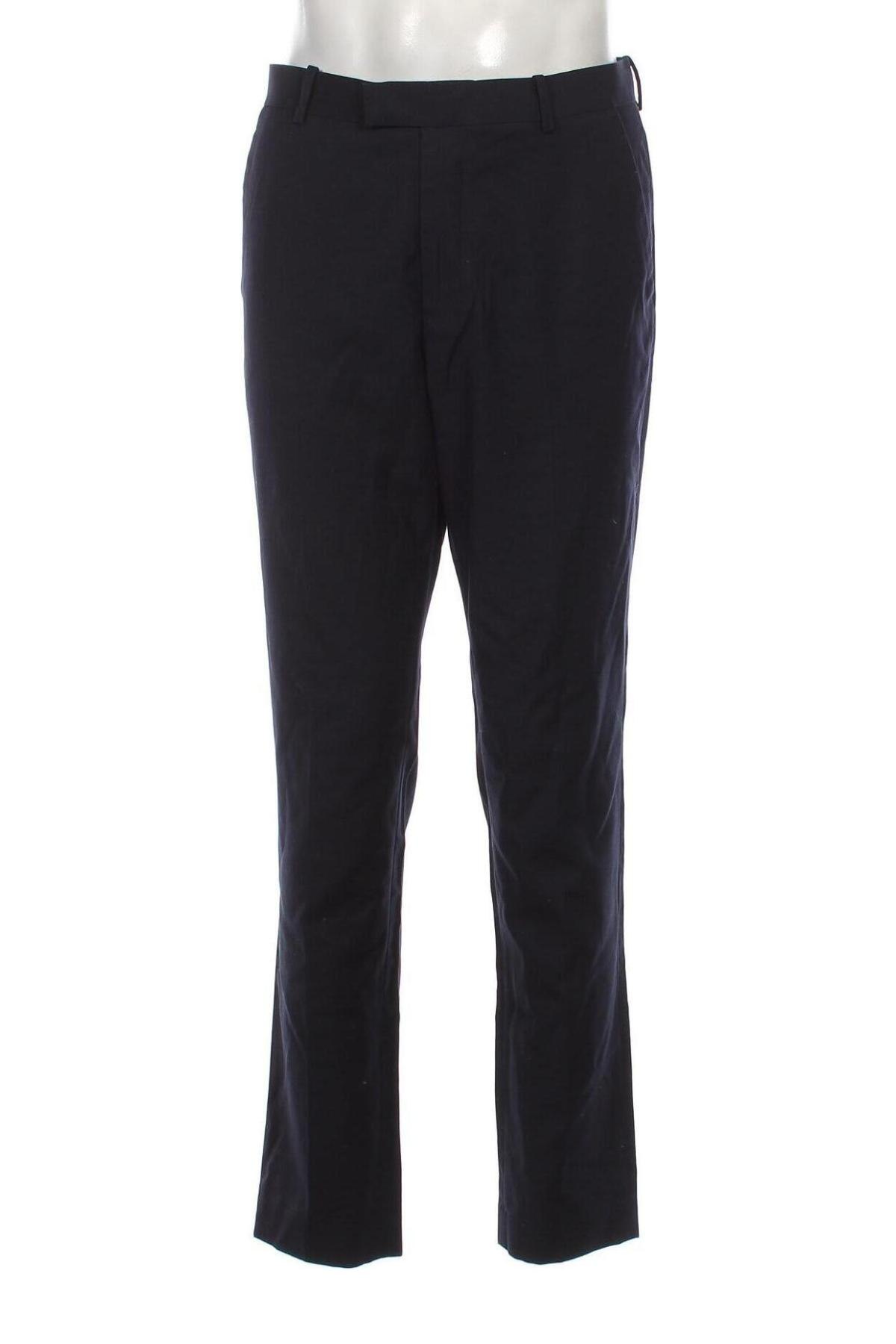 Pantaloni de bărbați H&M, Mărime L, Culoare Albastru, Preț 22,19 Lei
