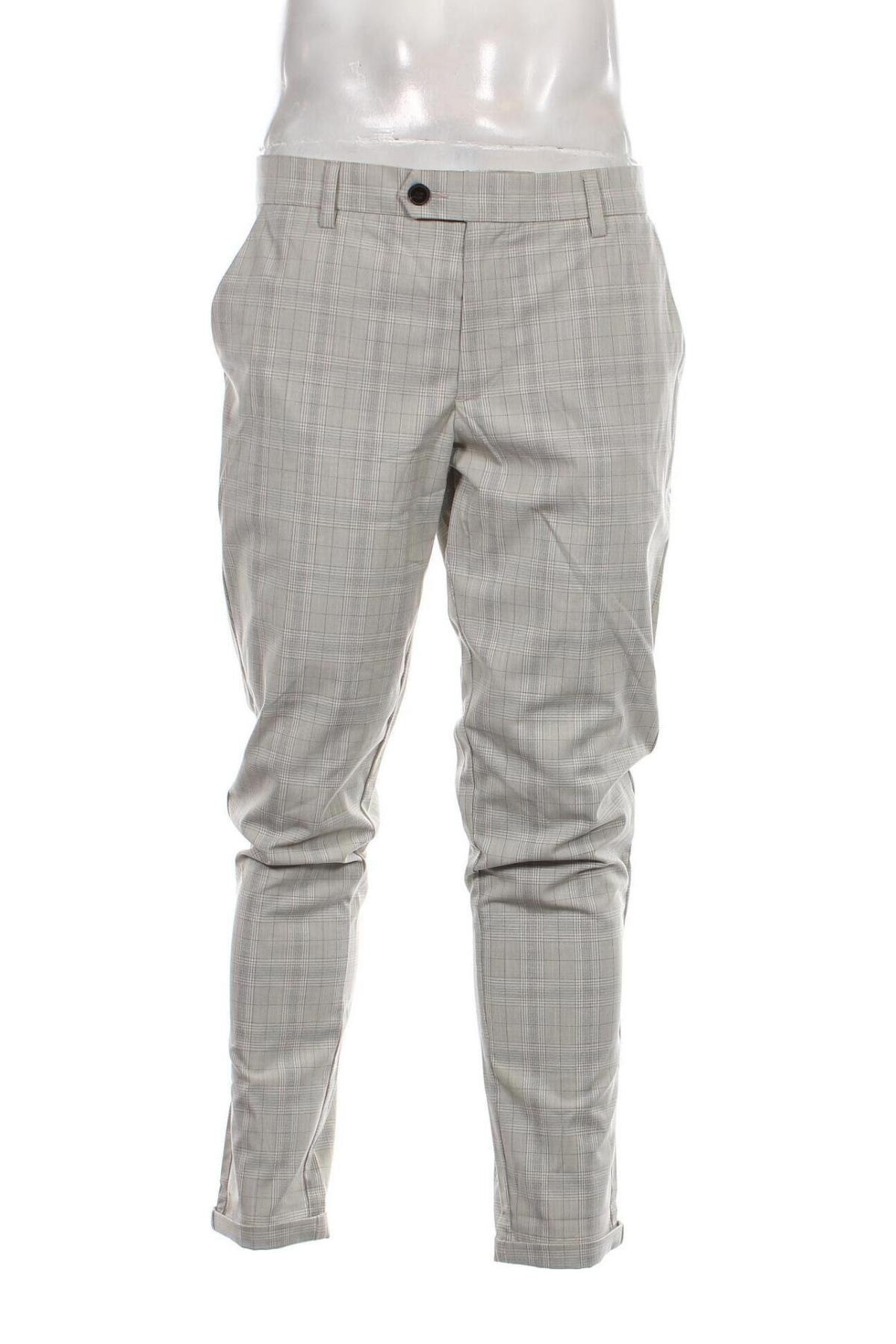 Мъжки панталон Jack & Jones, Размер L, Цвят Сив, Цена 16,40 лв.