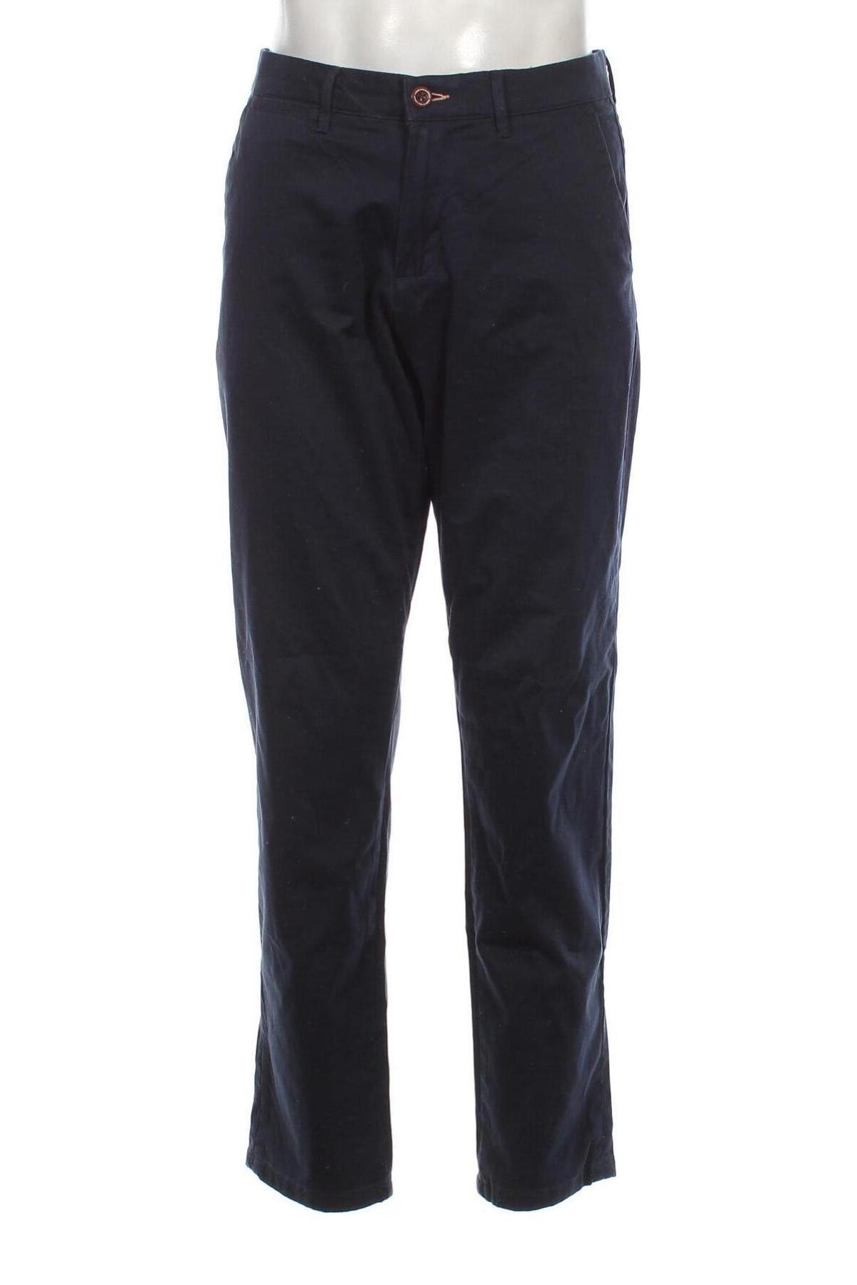 Pantaloni de bărbați Jack & Jones, Mărime L, Culoare Albastru, Preț 30,04 Lei