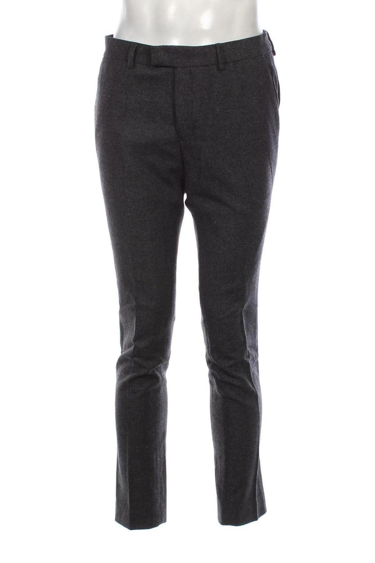 Pantaloni de bărbați River Island, Mărime M, Culoare Gri, Preț 26,25 Lei