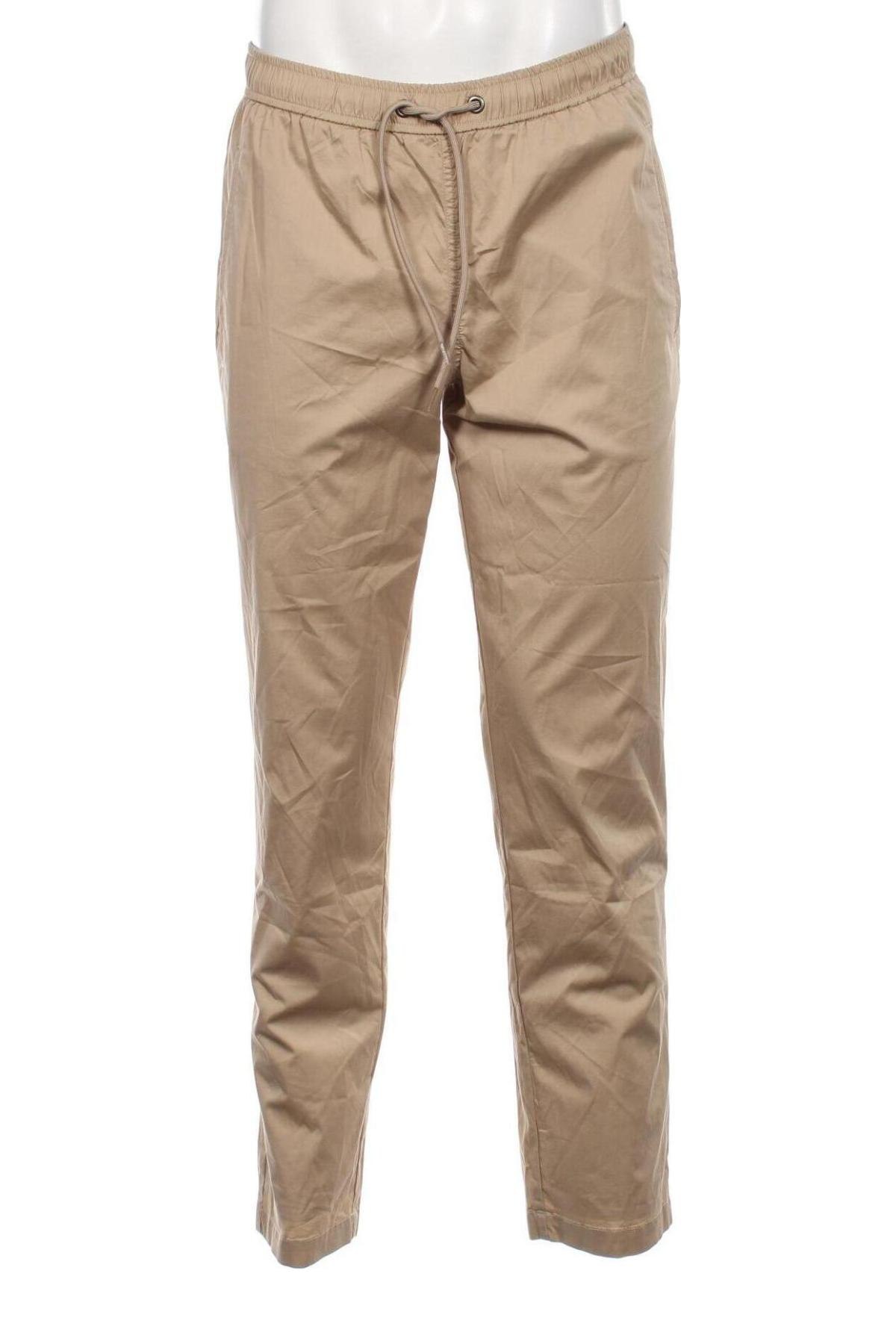 Мъжки панталон Selected Homme, Размер M, Цвят Бежов, Цена 95,00 лв.
