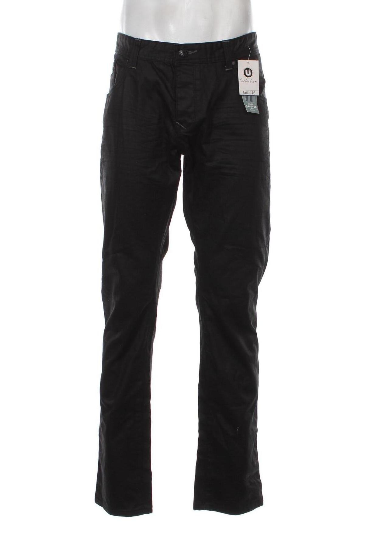 Pánské kalhoty  U Collection, Velikost L, Barva Černá, Cena  925,00 Kč