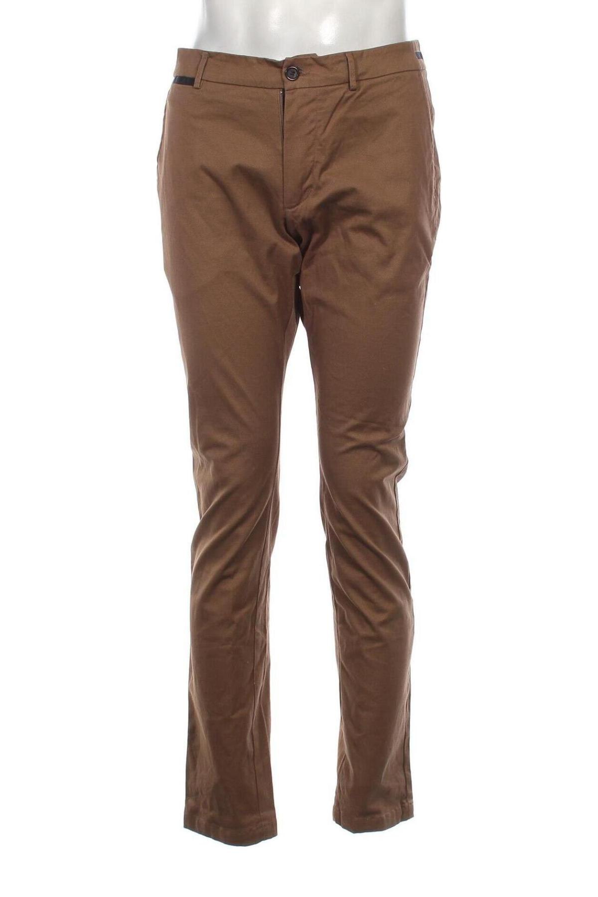 Ανδρικό παντελόνι Vittorio Rossi, Μέγεθος L, Χρώμα Καφέ, Τιμή 9,69 €