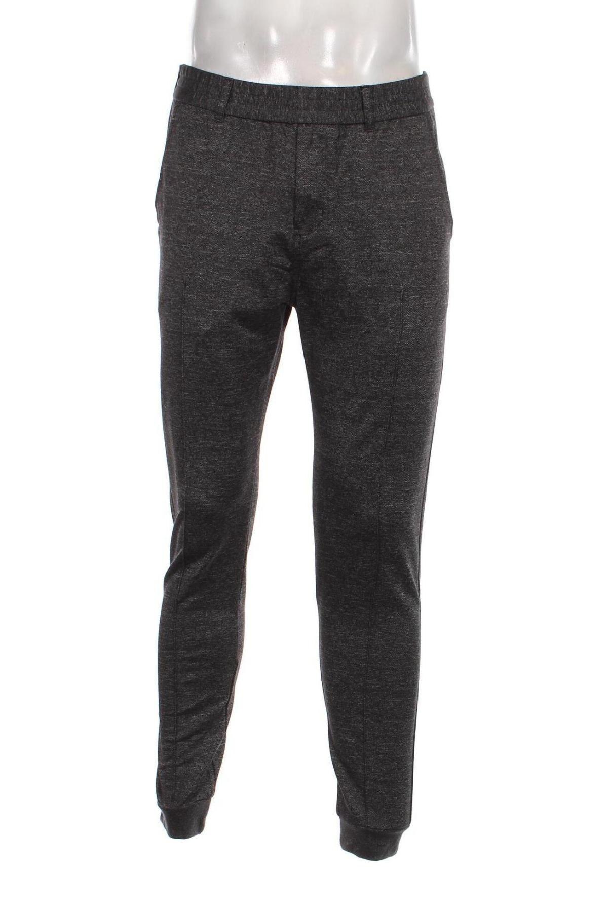 Мъжки панталон Zara Man, Размер L, Цвят Сив, Цена 24,00 лв.