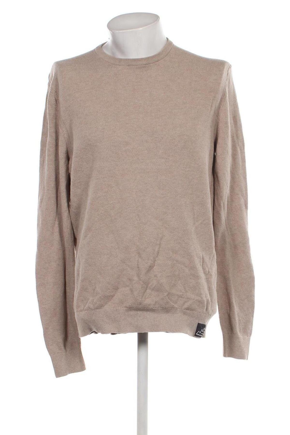 Herrenpullover, Größe XL, Farbe Beige, Preis 12,11 €