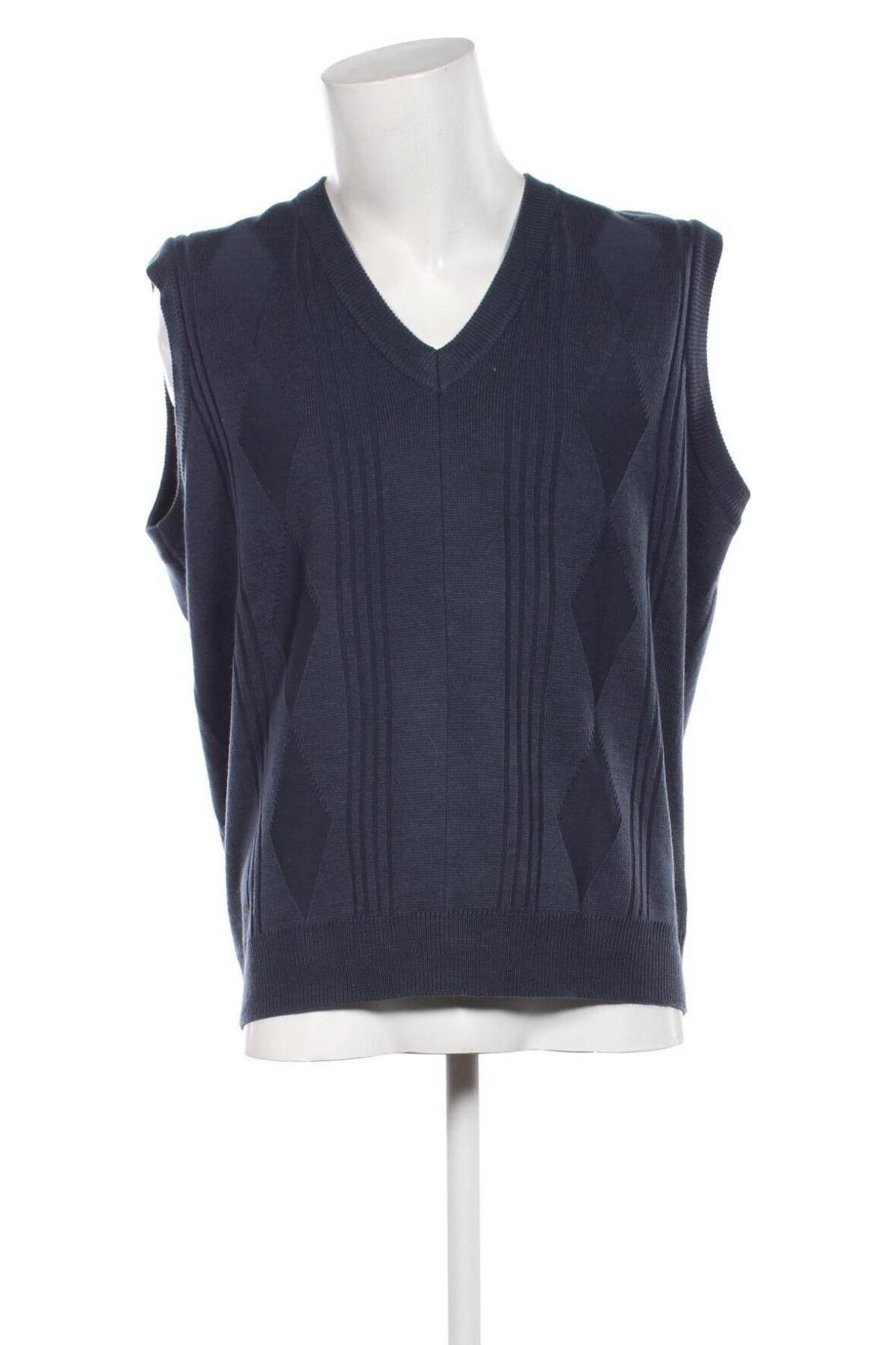 Мъжки пуловер, Размер 3XL, Цвят Син, Цена 12,18 лв.