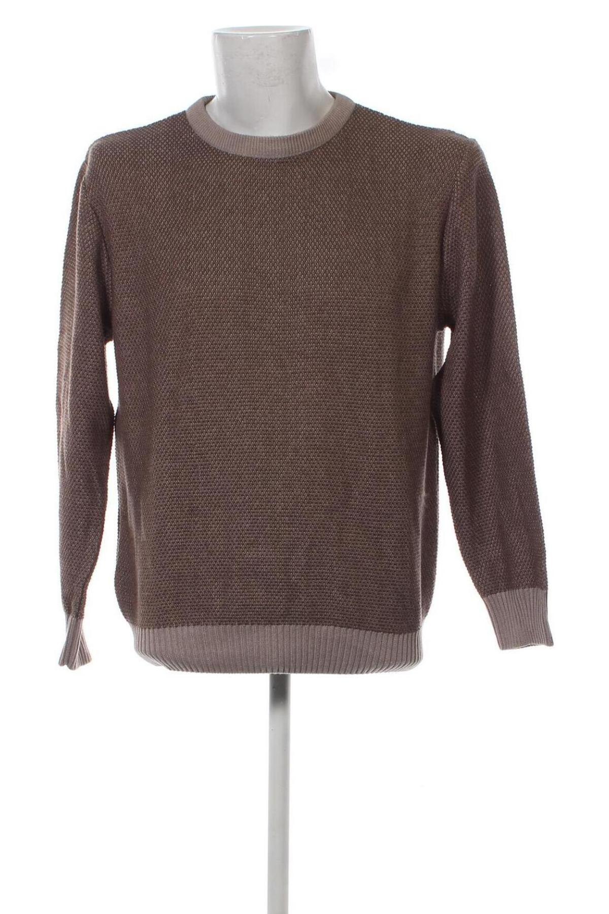 Мъжки пуловер, Размер L, Цвят Кафяв, Цена 8,99 лв.