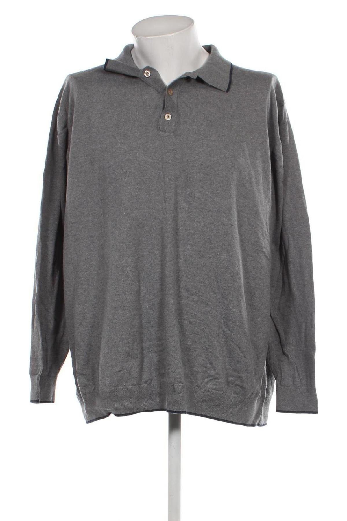 Herrenpullover, Größe 5XL, Farbe Grau, Preis € 20,18