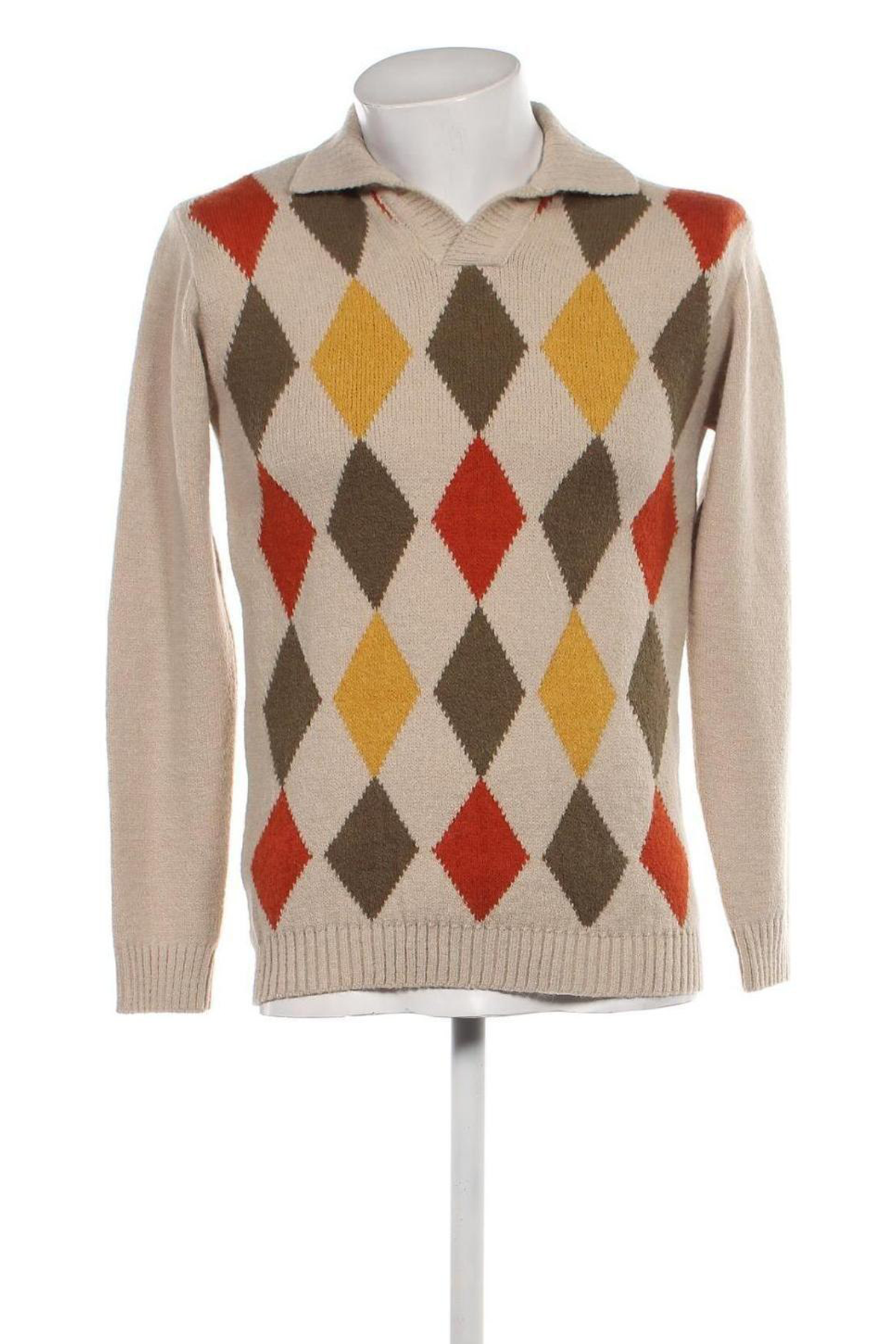 Herrenpullover, Größe S, Farbe Beige, Preis 11,10 €