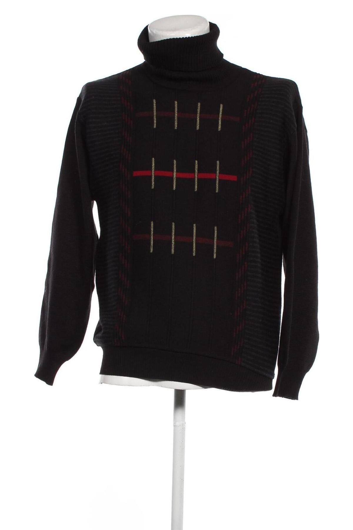 Ανδρικό πουλόβερ, Μέγεθος M, Χρώμα Μαύρο, Τιμή 9,69 €