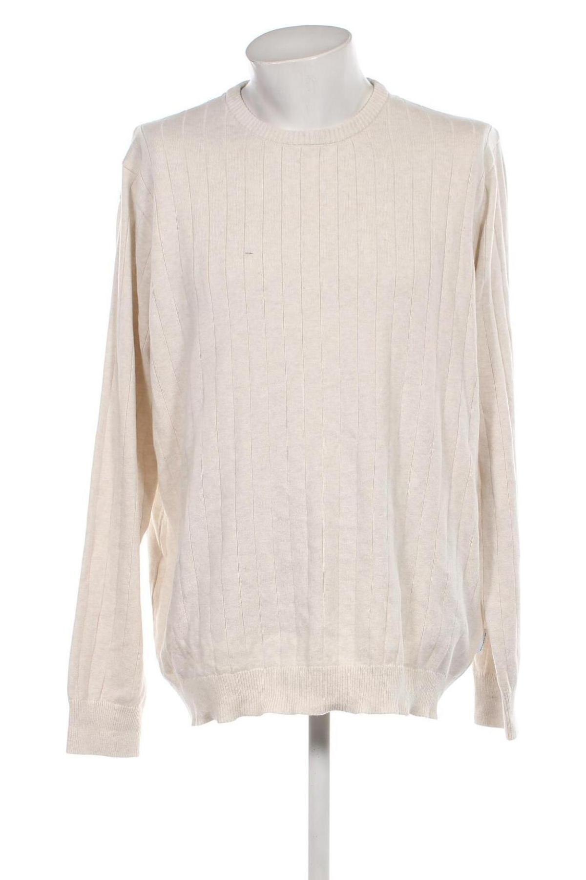 Ανδρικό πουλόβερ, Μέγεθος XXL, Χρώμα Λευκό, Τιμή 9,69 €