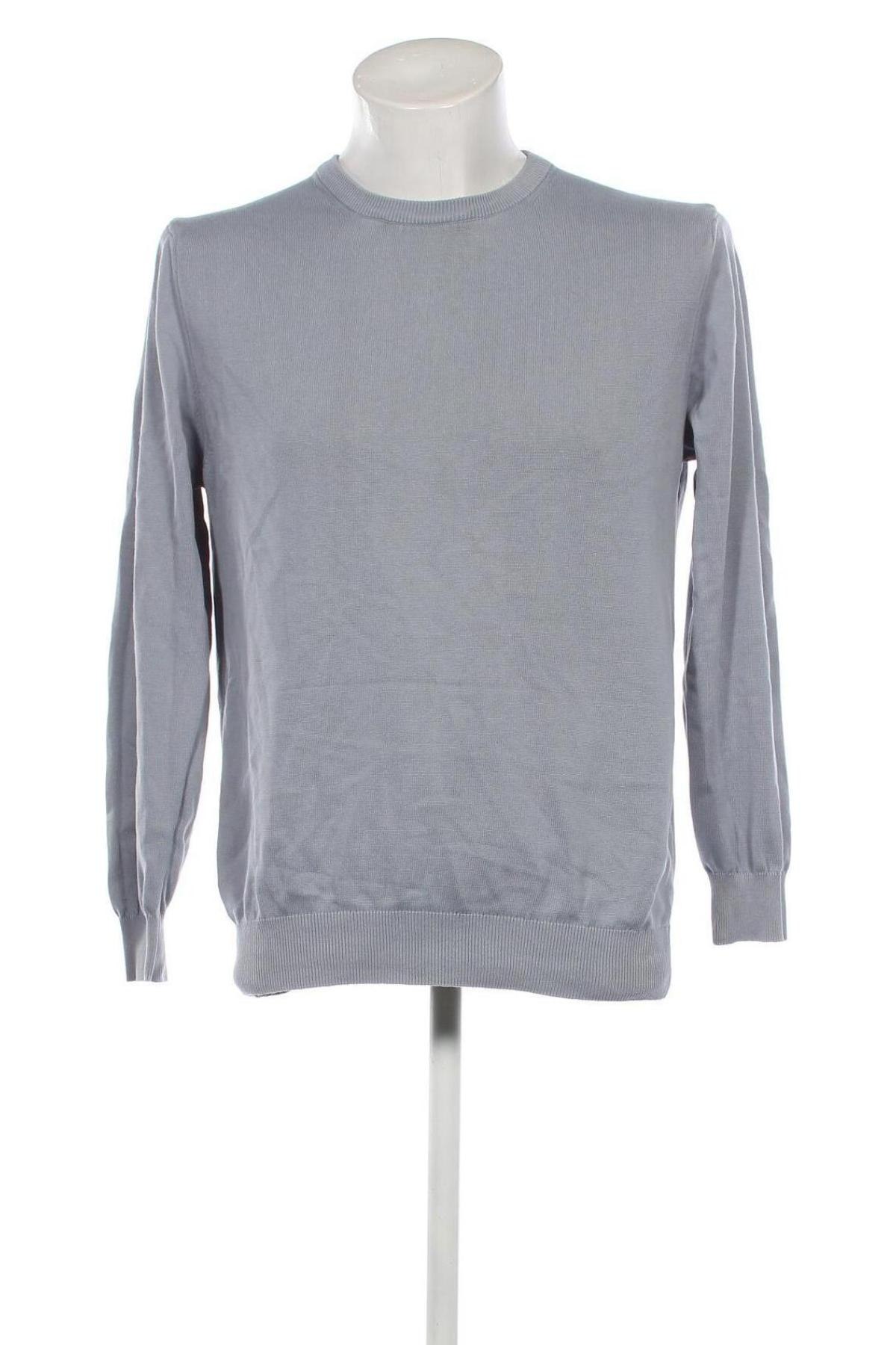 Ανδρικό πουλόβερ, Μέγεθος L, Χρώμα Μπλέ, Τιμή 7,56 €