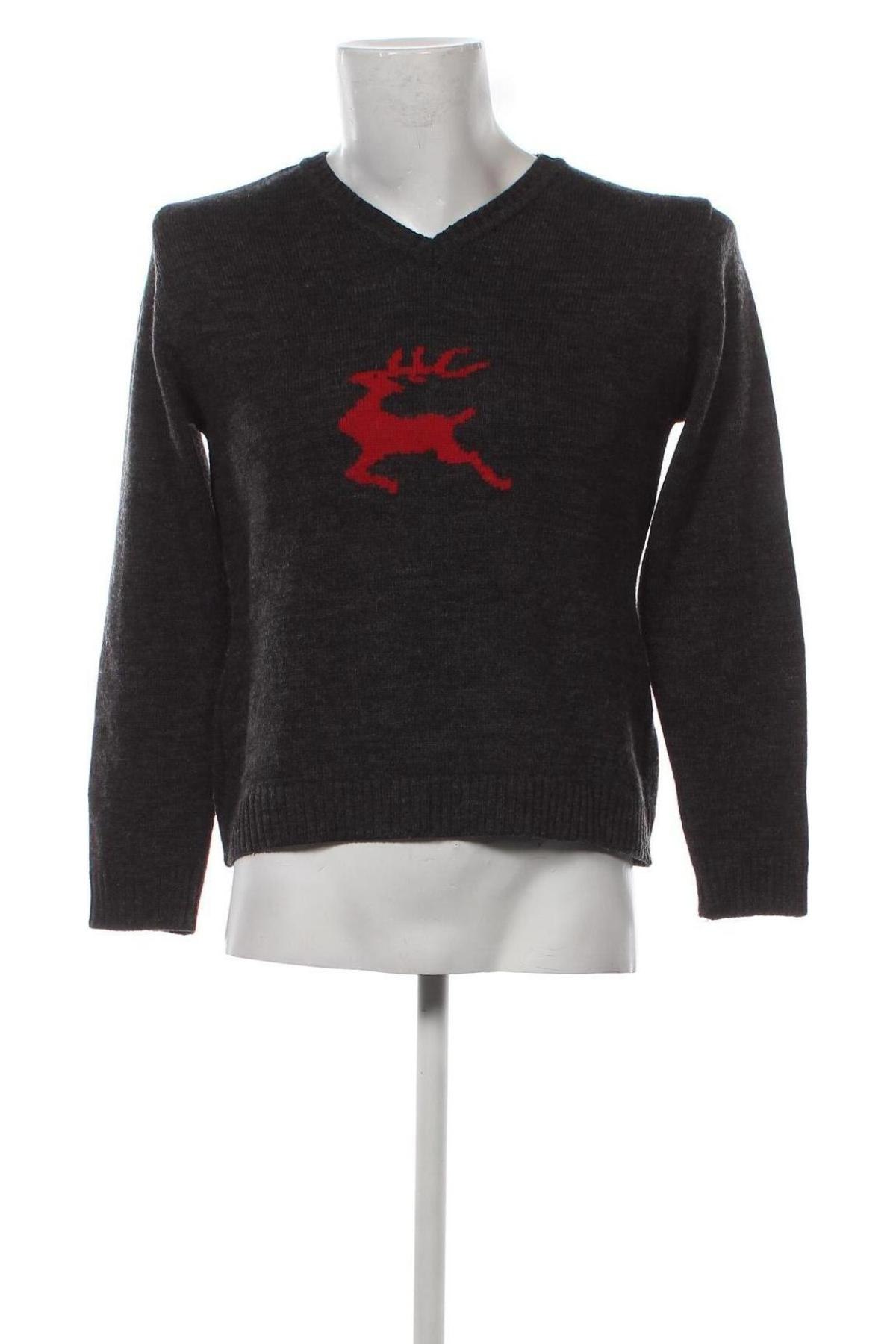 Мъжки пуловер, Размер XS, Цвят Сив, Цена 13,05 лв.