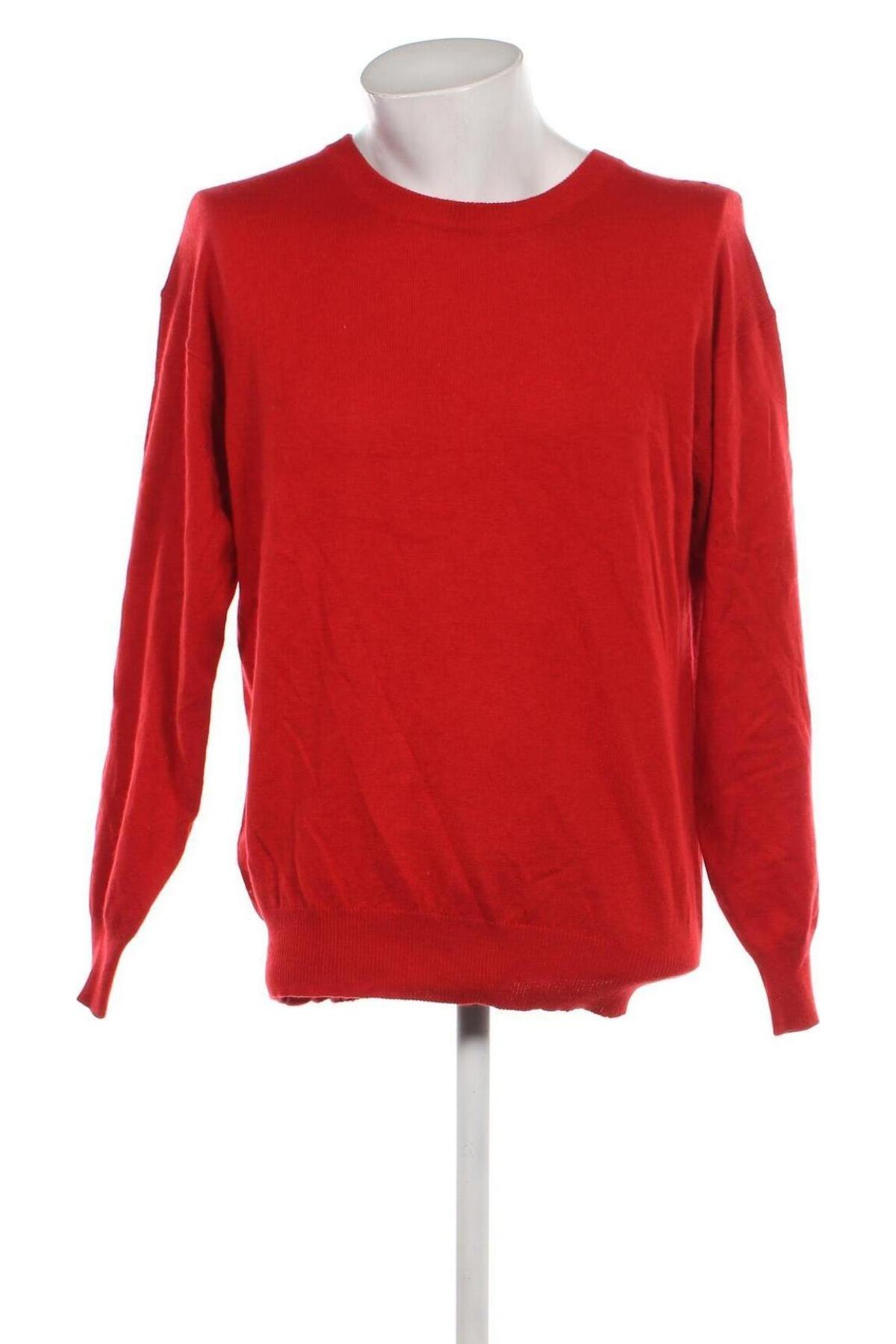 Мъжки пуловер, Размер M, Цвят Червен, Цена 29,00 лв.