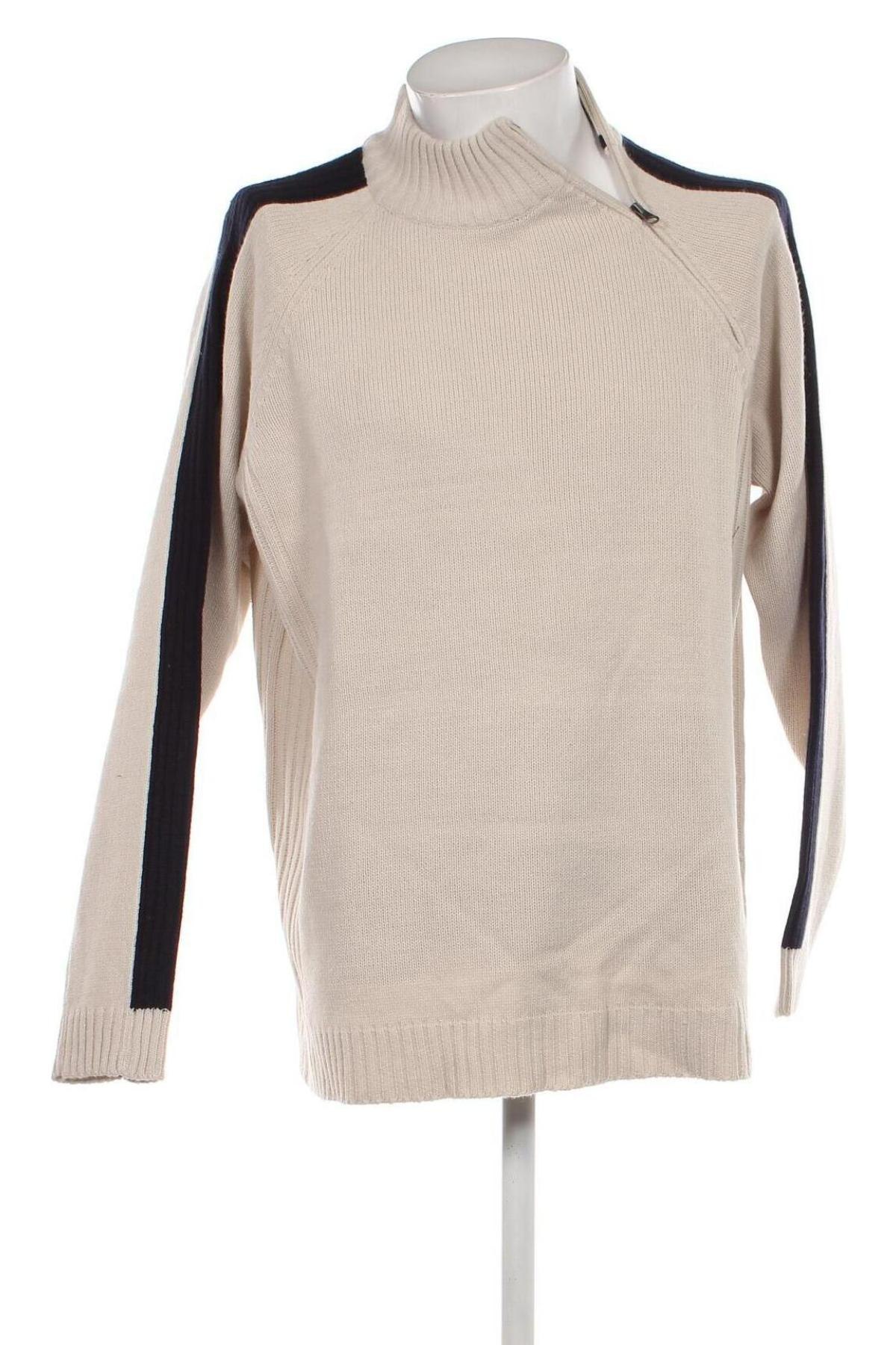 Мъжки пуловер Angelo Litrico, Размер 3XL, Цвят Бежов, Цена 22,91 лв.