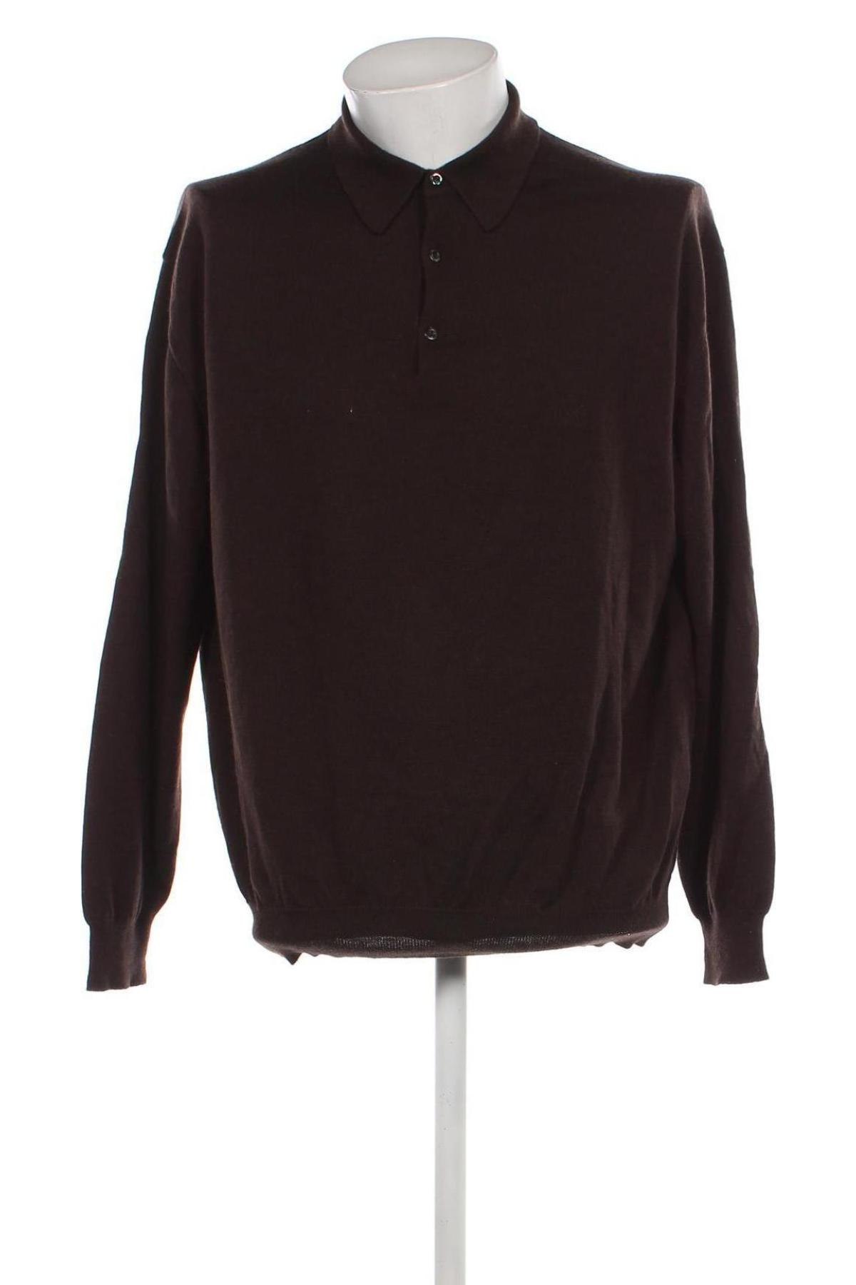 Ανδρικό πουλόβερ BOSS, Μέγεθος XL, Χρώμα Καφέ, Τιμή 79,66 €