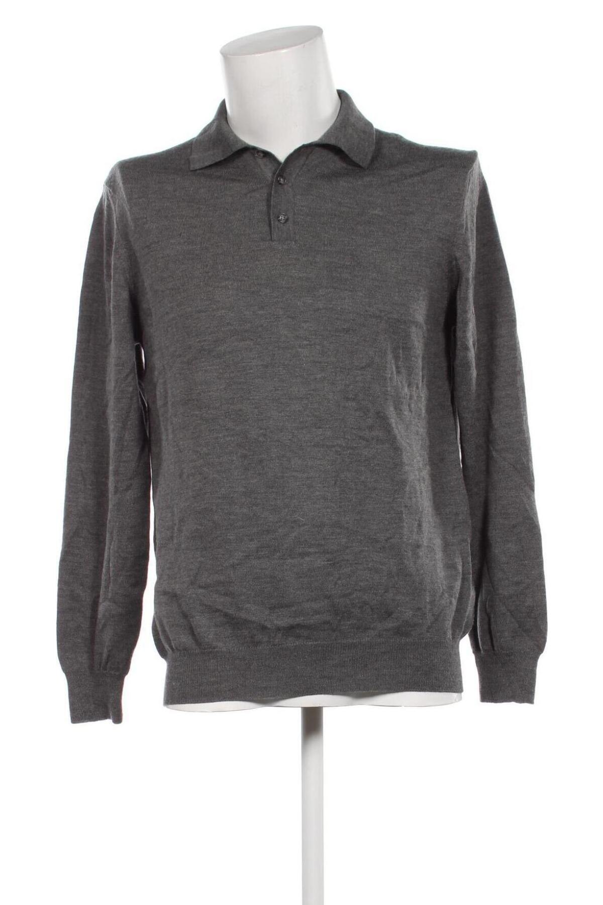 Herrenpullover Black Brown 1826, Größe M, Farbe Grau, Preis € 9,69