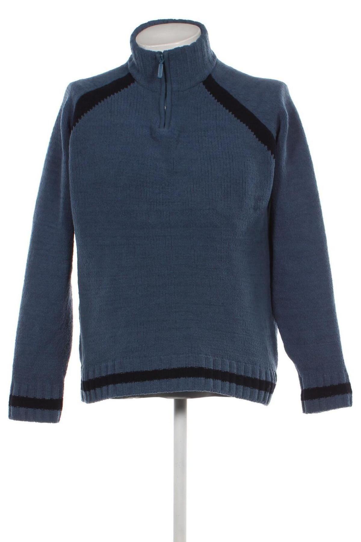 Pánsky sveter  Burton of London, Veľkosť L, Farba Modrá, Cena  3,12 €