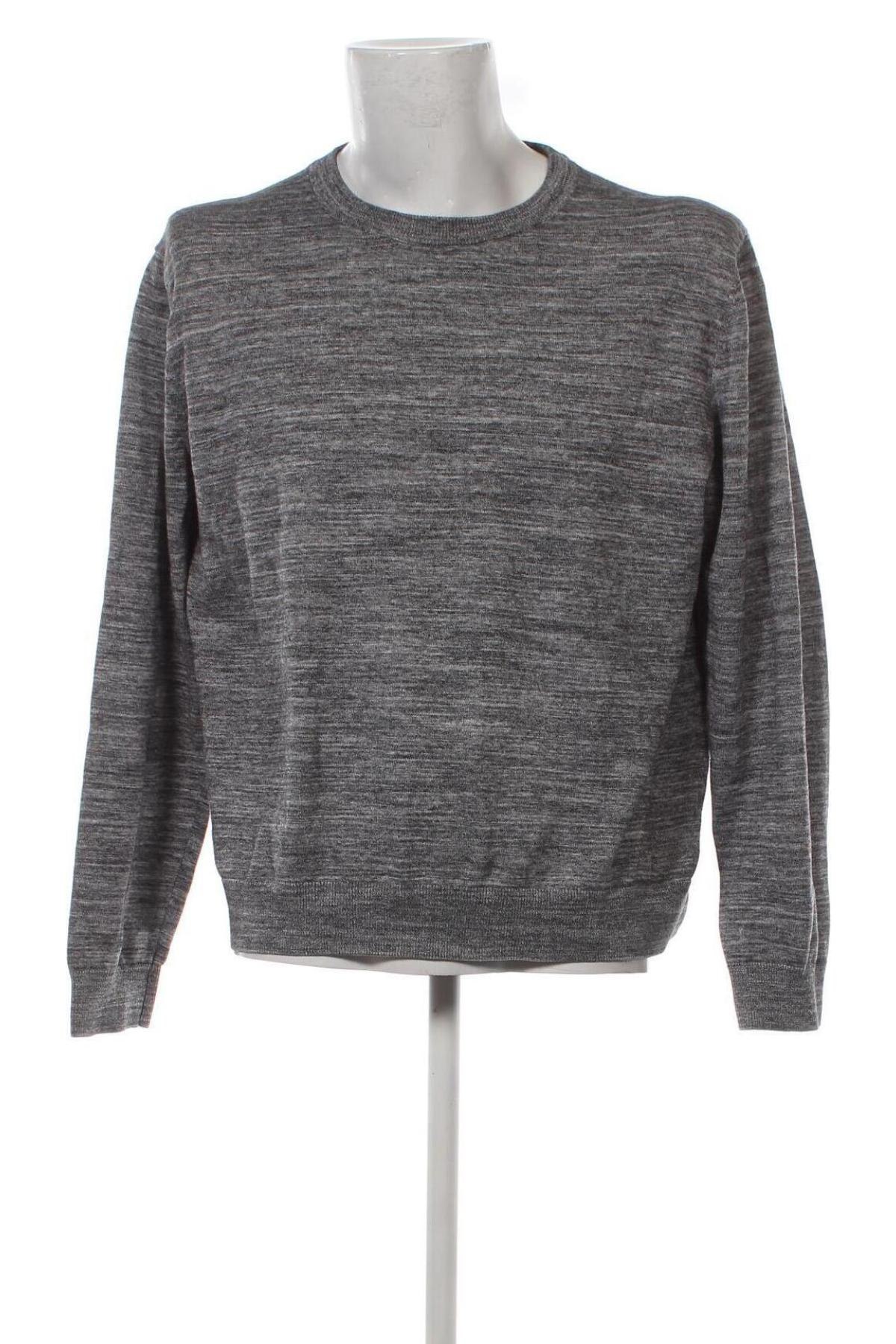 Мъжки пуловер C&A, Размер XXL, Цвят Сив, Цена 15,66 лв.