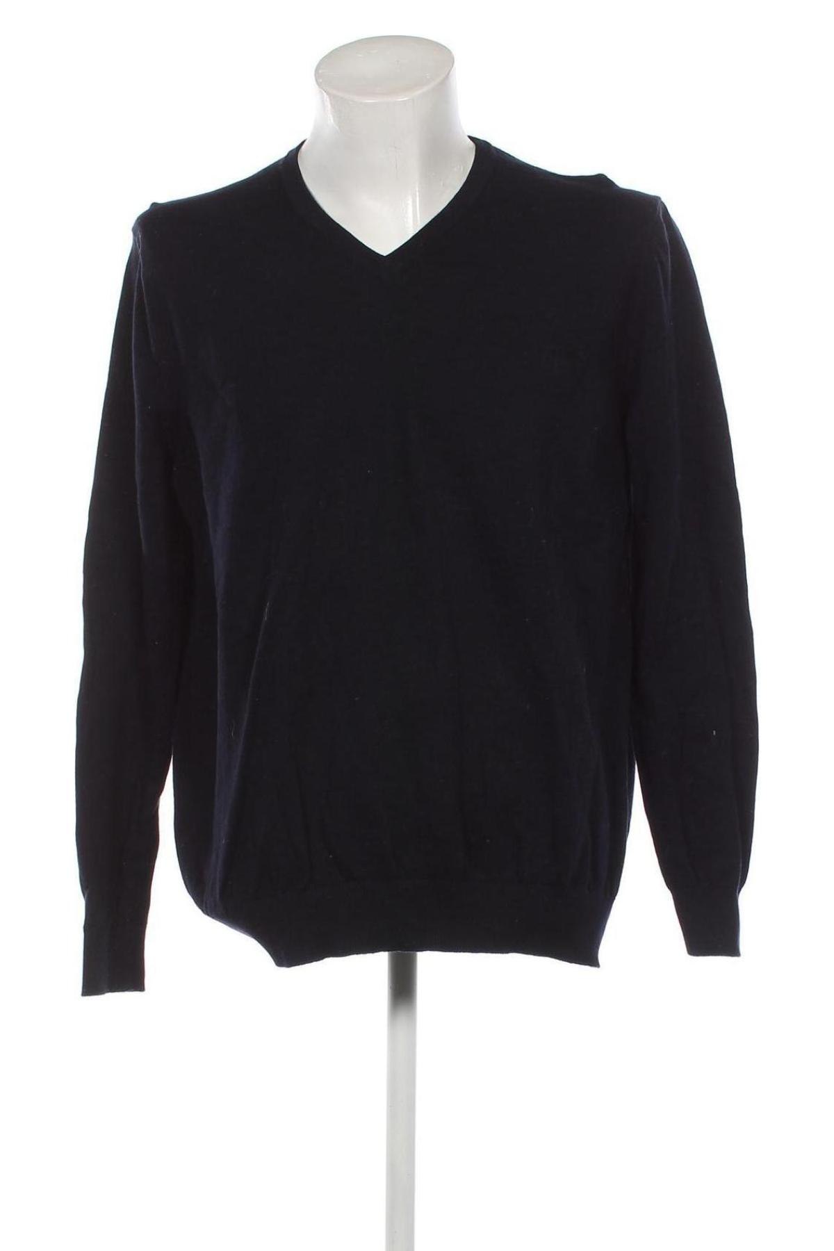 Мъжки пуловер C&A, Размер XXL, Цвят Син, Цена 15,66 лв.