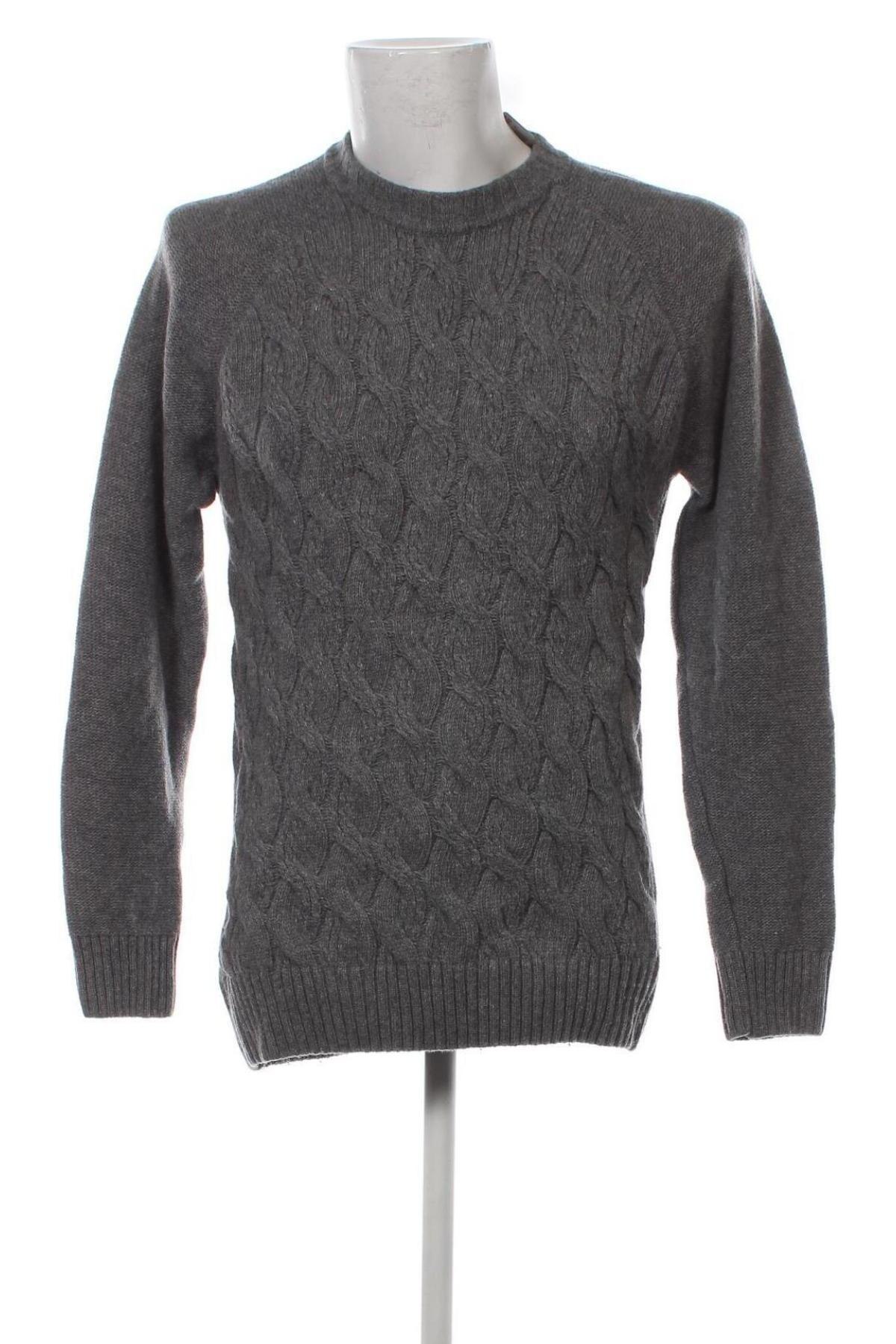 Ανδρικό πουλόβερ C&A, Μέγεθος L, Χρώμα Γκρί, Τιμή 9,69 €