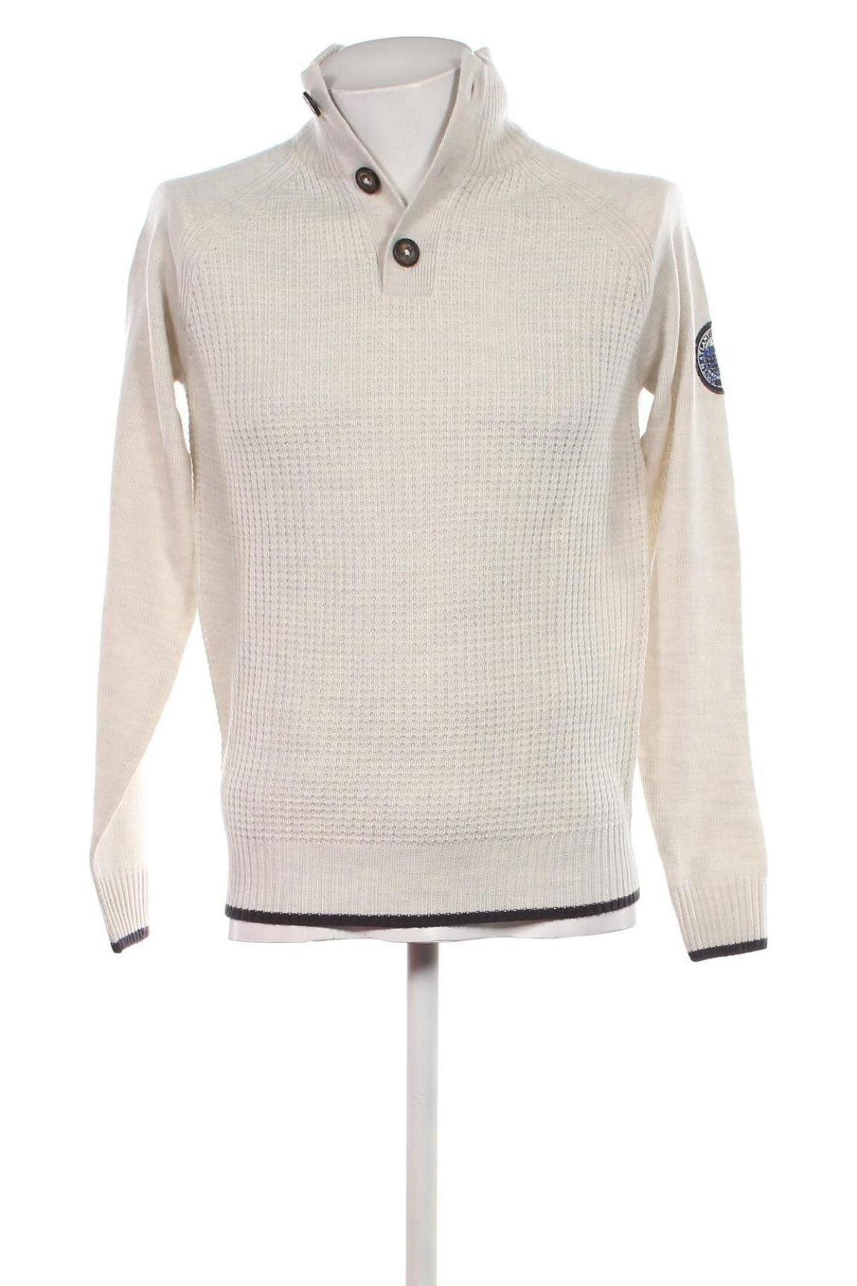 Ανδρικό πουλόβερ Canda, Μέγεθος S, Χρώμα Γκρί, Τιμή 5,74 €