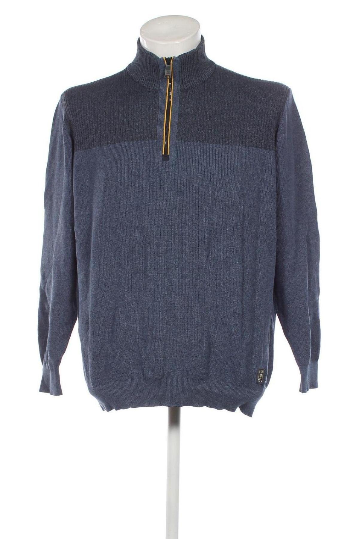 Мъжки пуловер Casa Moda, Размер L, Цвят Син, Цена 42,93 лв.