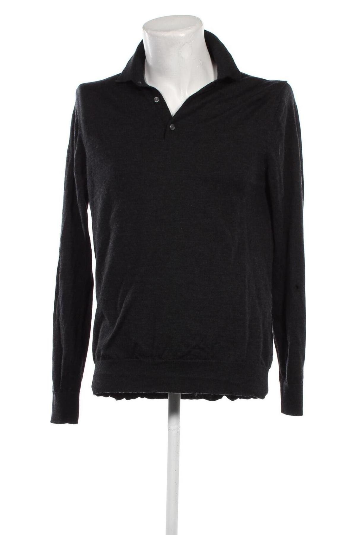 Мъжки пуловер Charles Tyrwhitt, Размер L, Цвят Сив, Цена 49,60 лв.