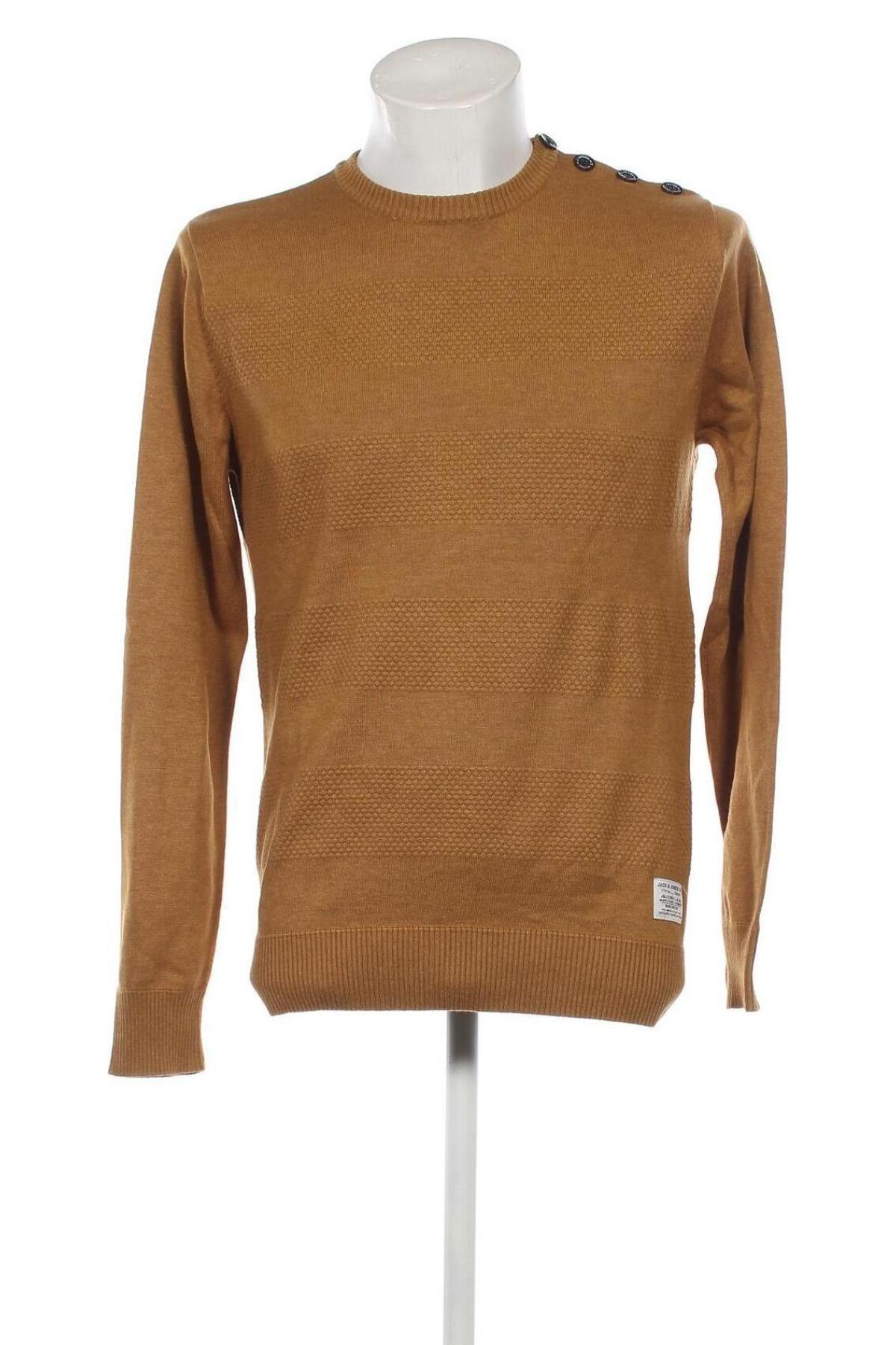 Мъжки пуловер Core By Jack & Jones, Размер L, Цвят Кафяв, Цена 29,00 лв.