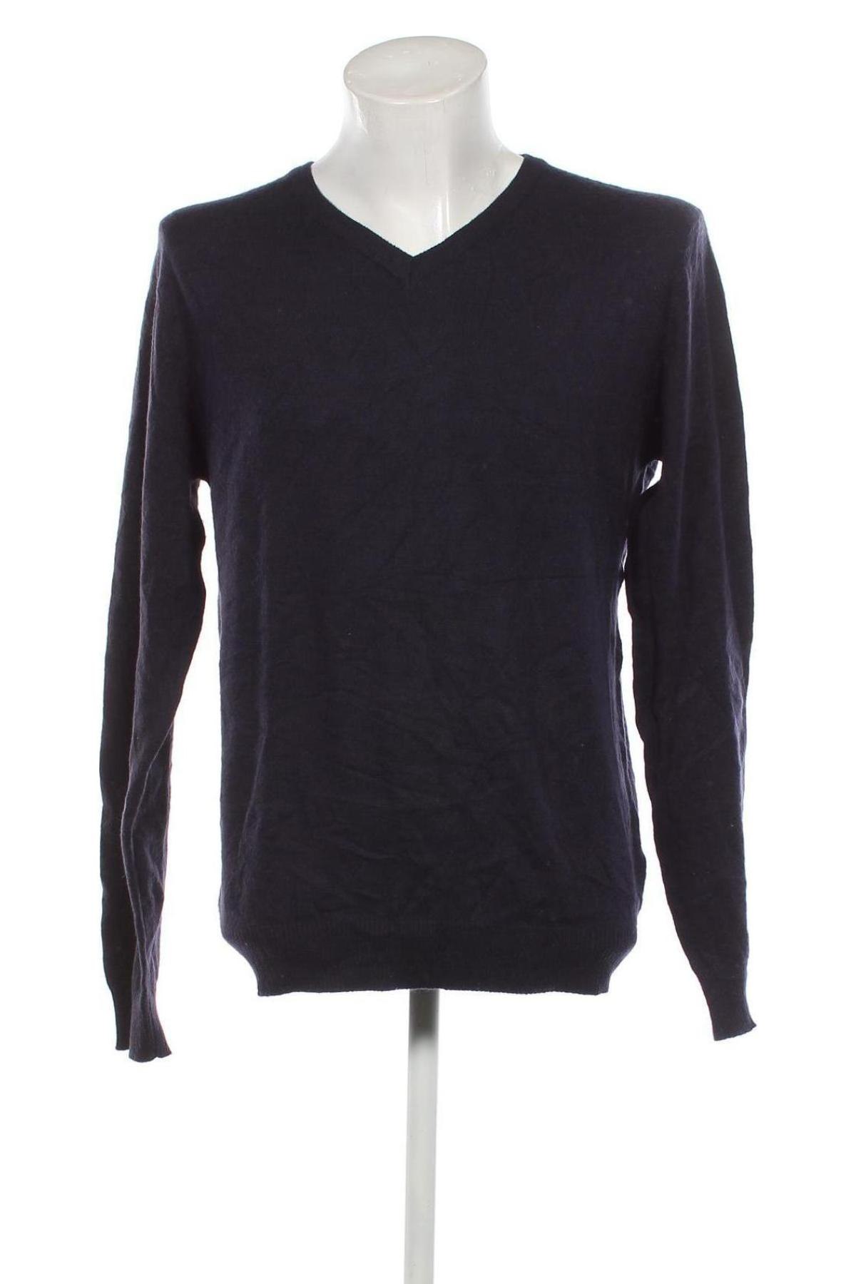 Pánsky sveter  Cotton&silk, Veľkosť XXL, Farba Modrá, Cena  3,12 €
