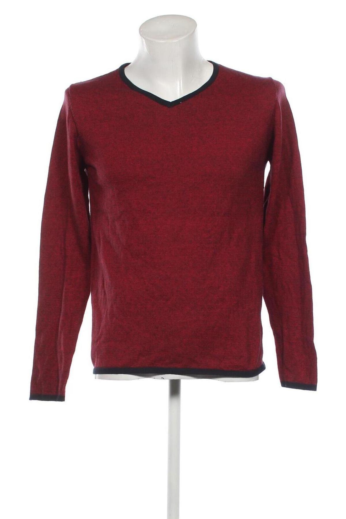 Herrenpullover Dressmann, Größe M, Farbe Rot, Preis 28,93 €