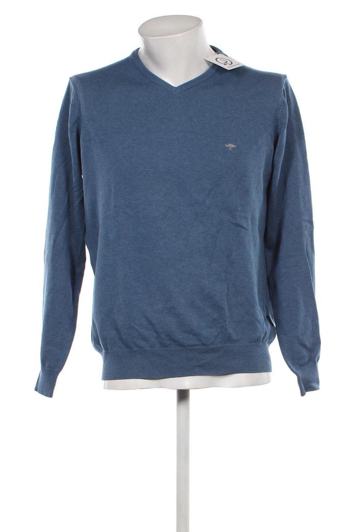 Мъжки пуловер Fynch-Hatton, Размер L, Цвят Син, Цена 24,18 лв.
