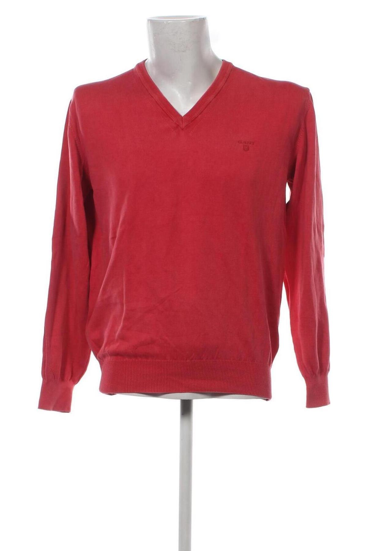 Ανδρικό πουλόβερ Gant, Μέγεθος L, Χρώμα Ρόζ , Τιμή 20,78 €