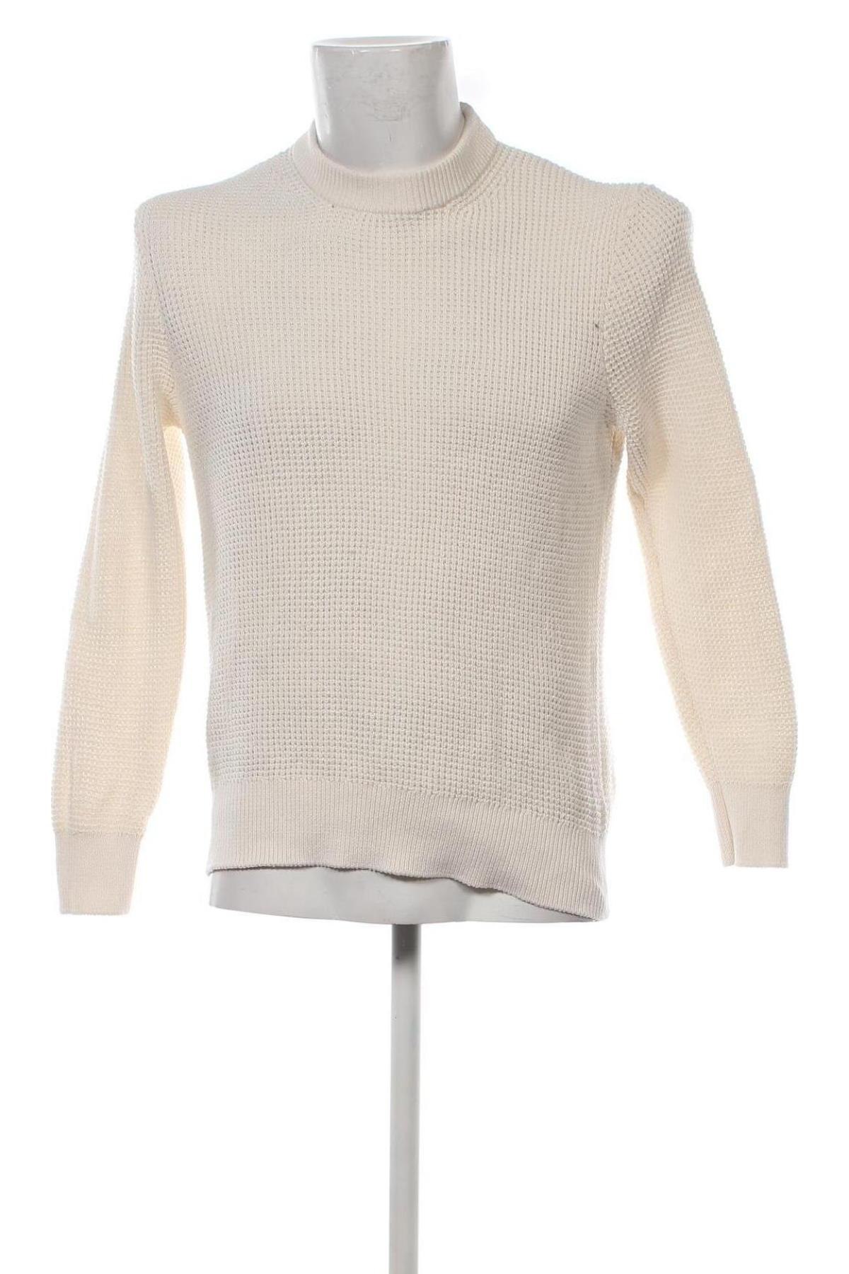 Ανδρικό πουλόβερ H&M, Μέγεθος M, Χρώμα Εκρού, Τιμή 9,69 €