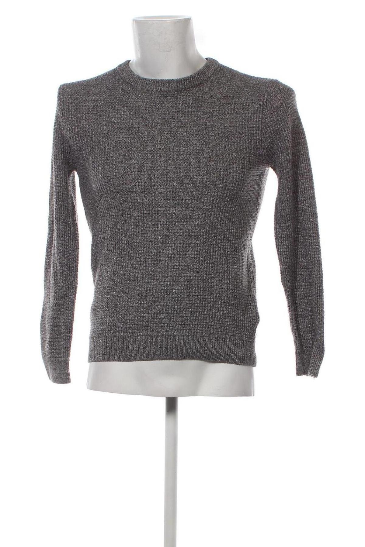 Herrenpullover H&M, Größe S, Farbe Grau, Preis 9,08 €