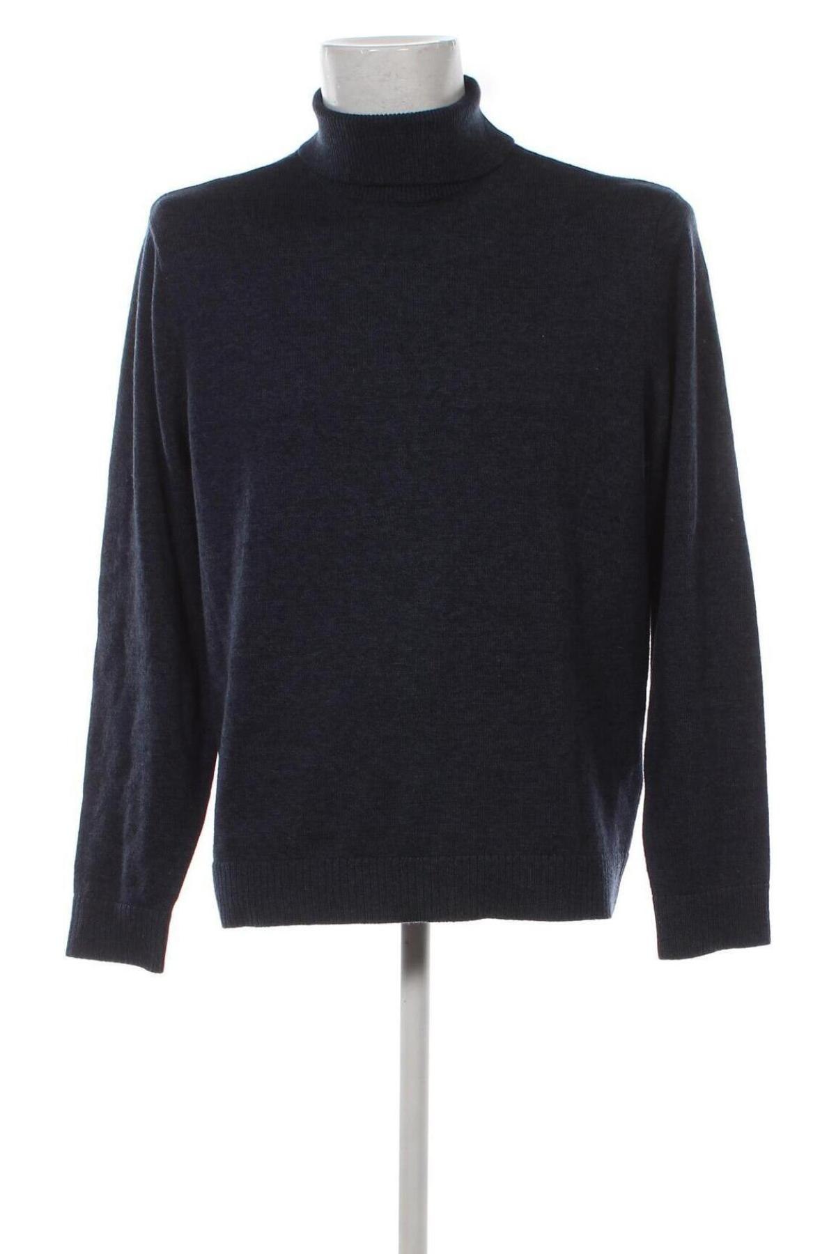 Мъжки пуловер Hollister, Размер XL, Цвят Син, Цена 18,36 лв.