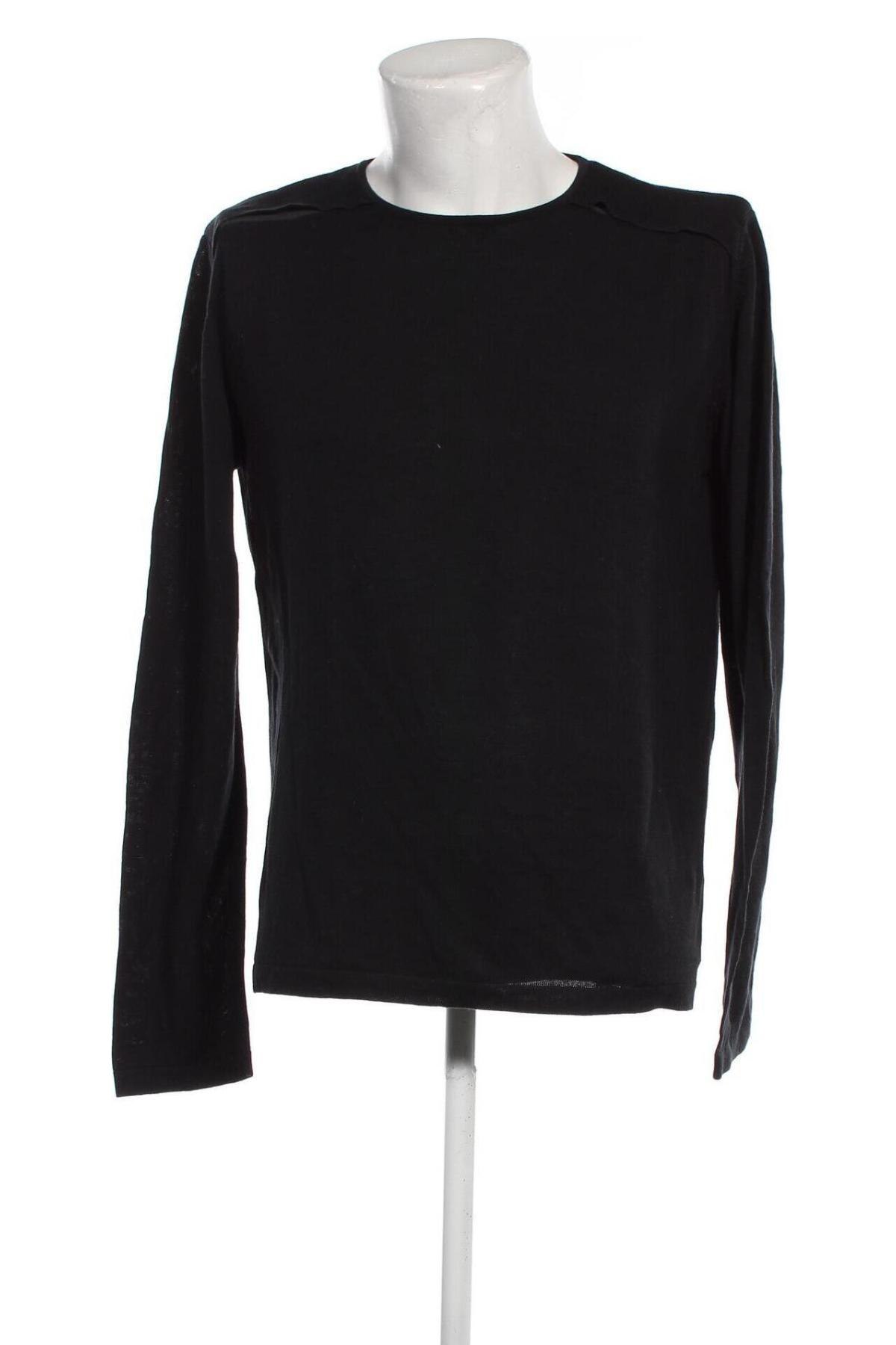 Ανδρικό πουλόβερ Hugo Boss, Μέγεθος L, Χρώμα Μαύρο, Τιμή 72,37 €