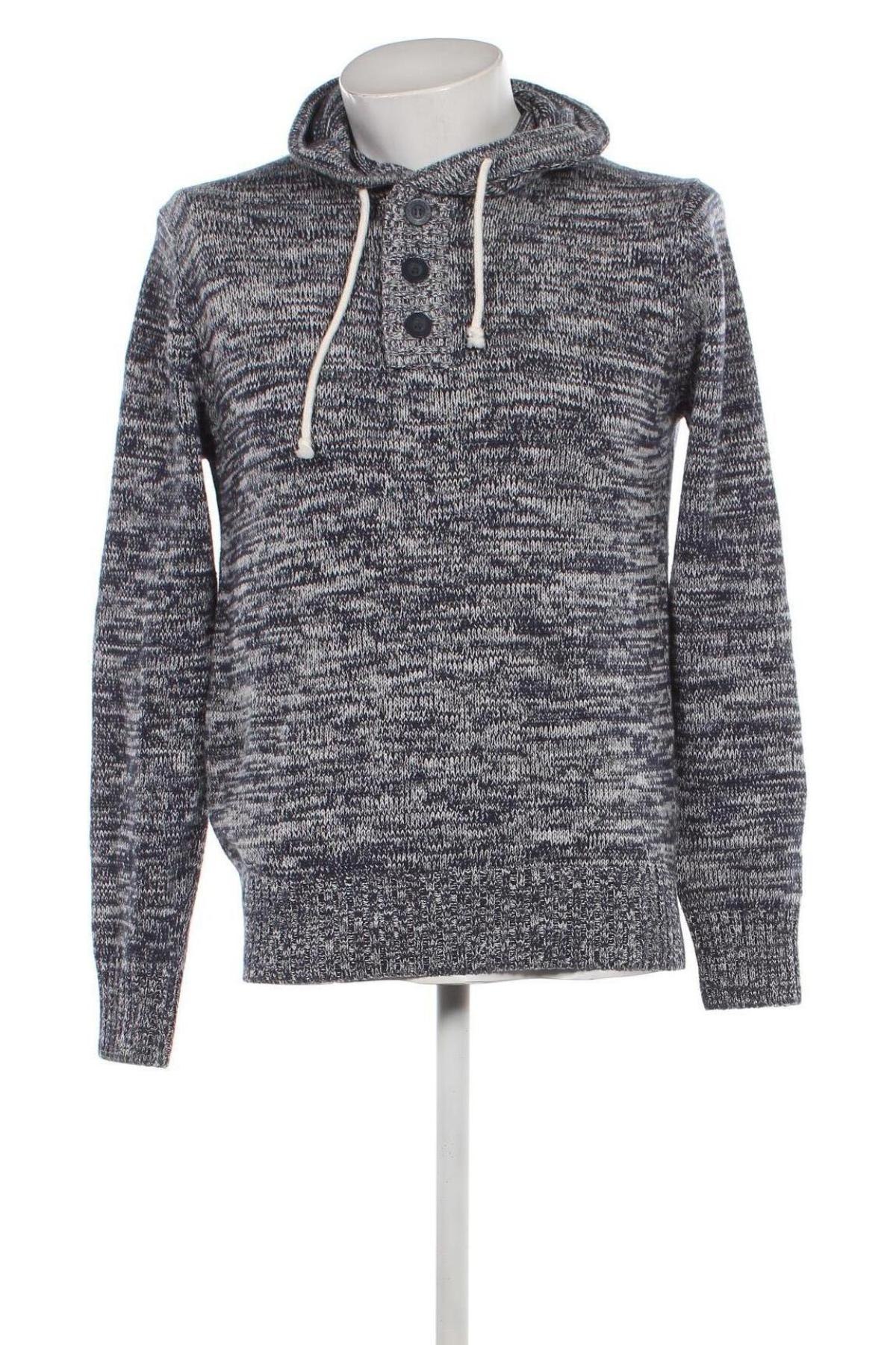 Ανδρικό πουλόβερ Identic, Μέγεθος M, Χρώμα Μπλέ, Τιμή 9,69 €