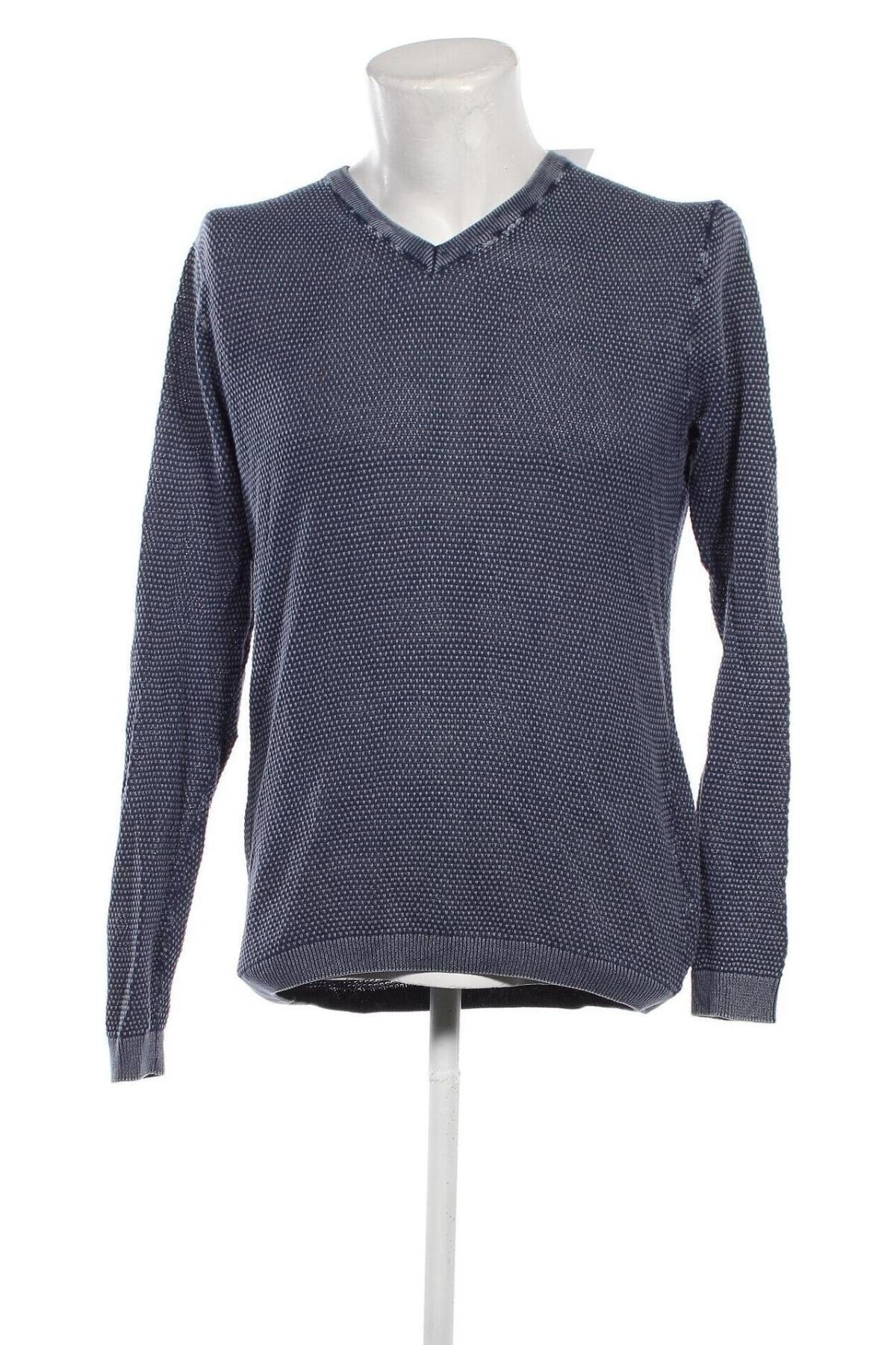 Ανδρικό πουλόβερ Identic, Μέγεθος XL, Χρώμα Μπλέ, Τιμή 6,28 €