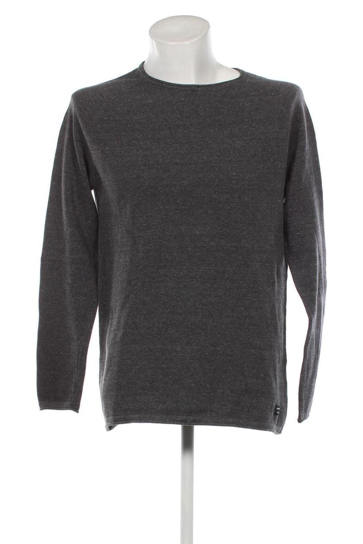 Мъжки пуловер Jack & Jones, Размер L, Цвят Сив, Цена 14,50 лв.