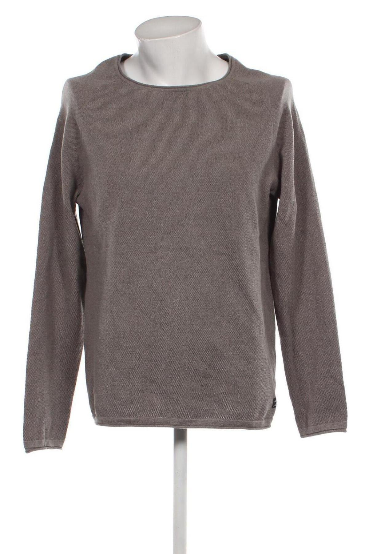 Ανδρικό πουλόβερ Jack & Jones, Μέγεθος XL, Χρώμα Γκρί, Τιμή 9,69 €