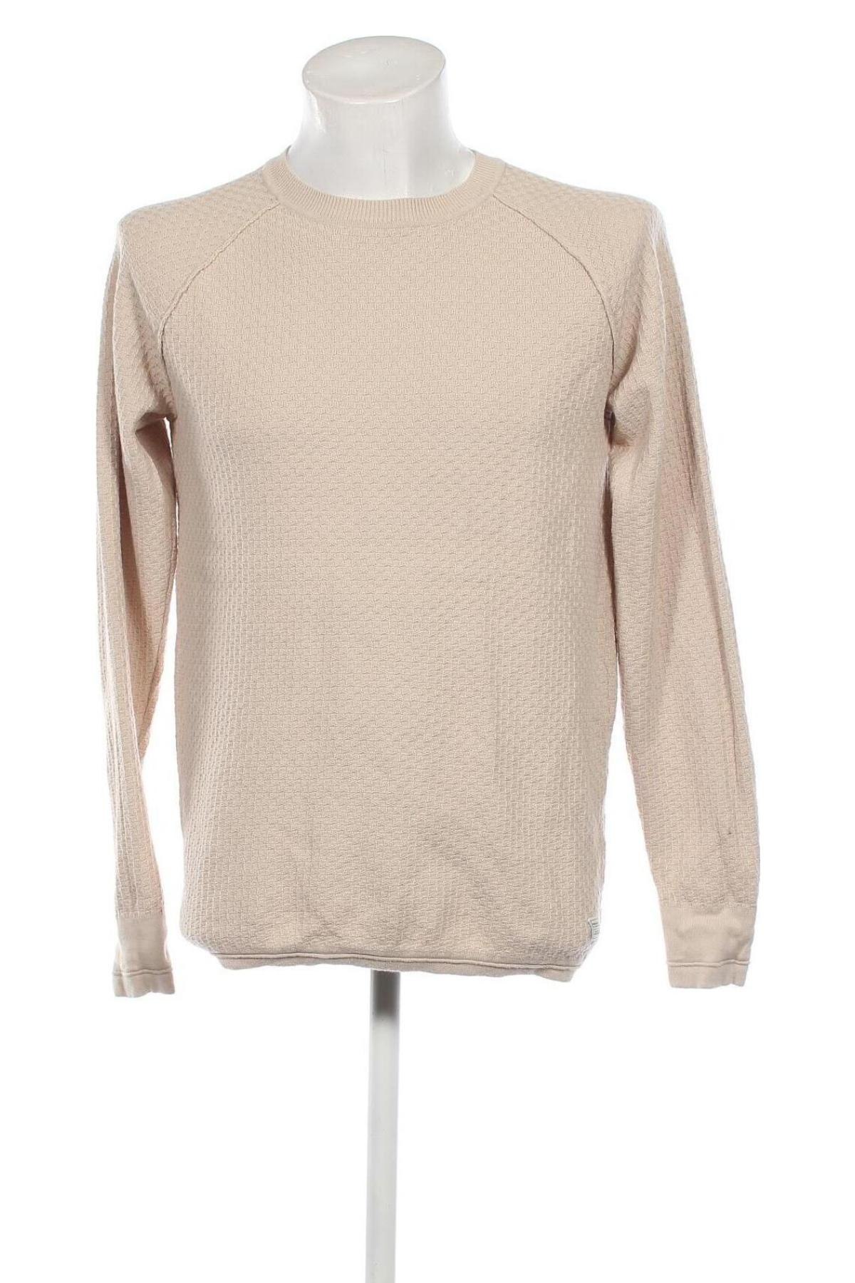 Мъжки пуловер Jack & Jones PREMIUM, Размер L, Цвят Бежов, Цена 14,79 лв.